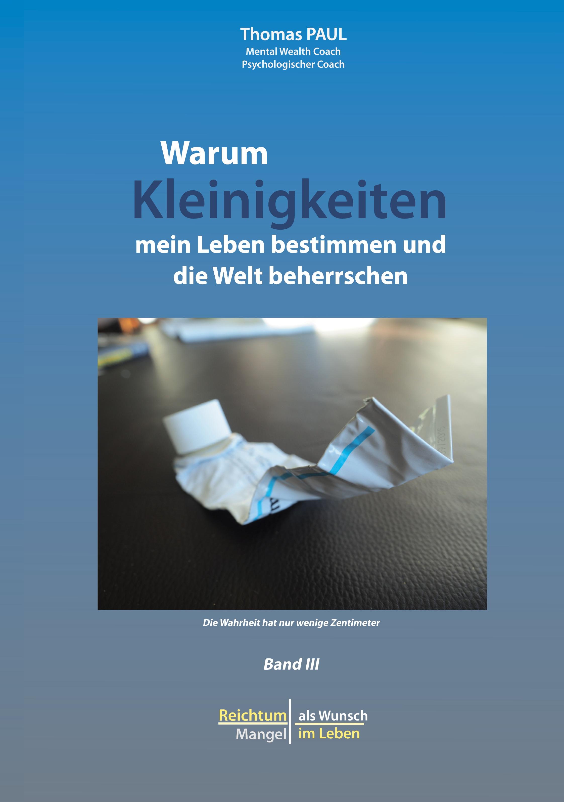 Vorderes Coverbild Warum Kleinigkeiten mein Leben bestimmen und die Welt beherrschen