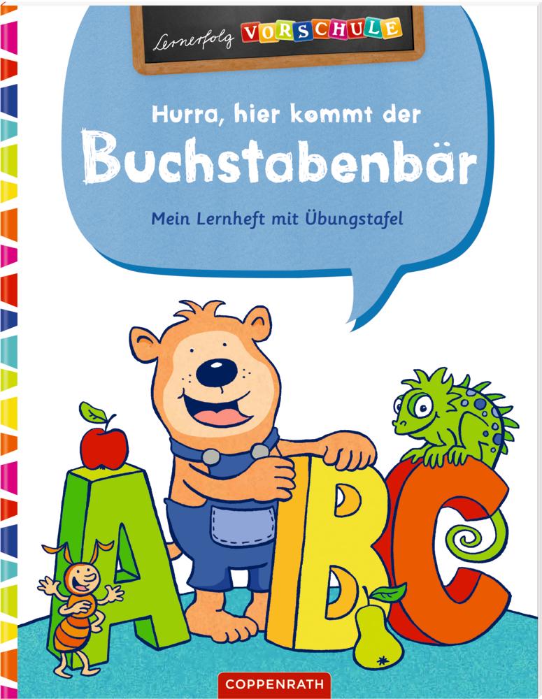 Vorderes Coverbild Hurra, hier kommt der Buchstabenbär!