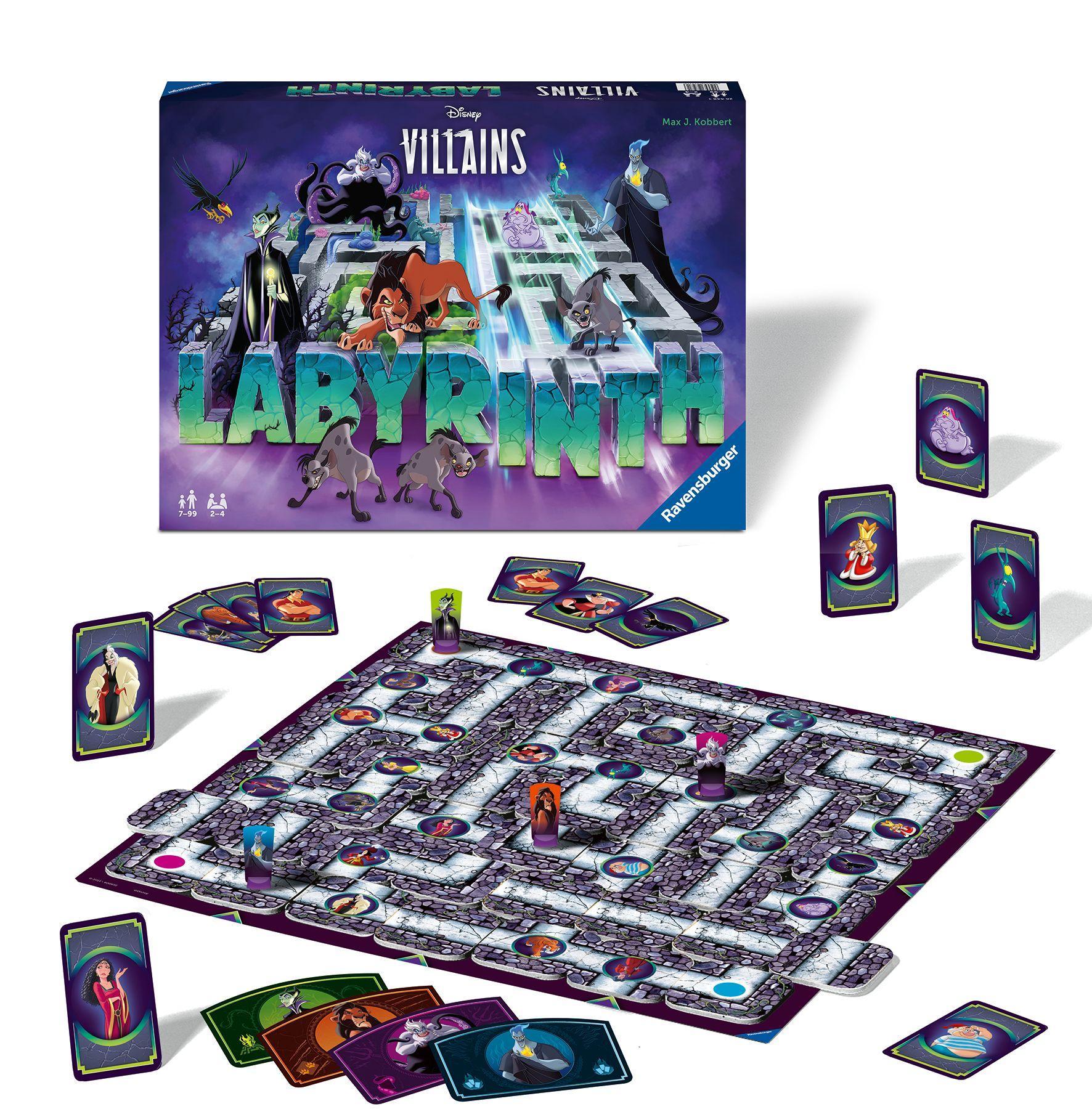 Beispielinhalt (Bild) Disney Villains Labyrinth Game