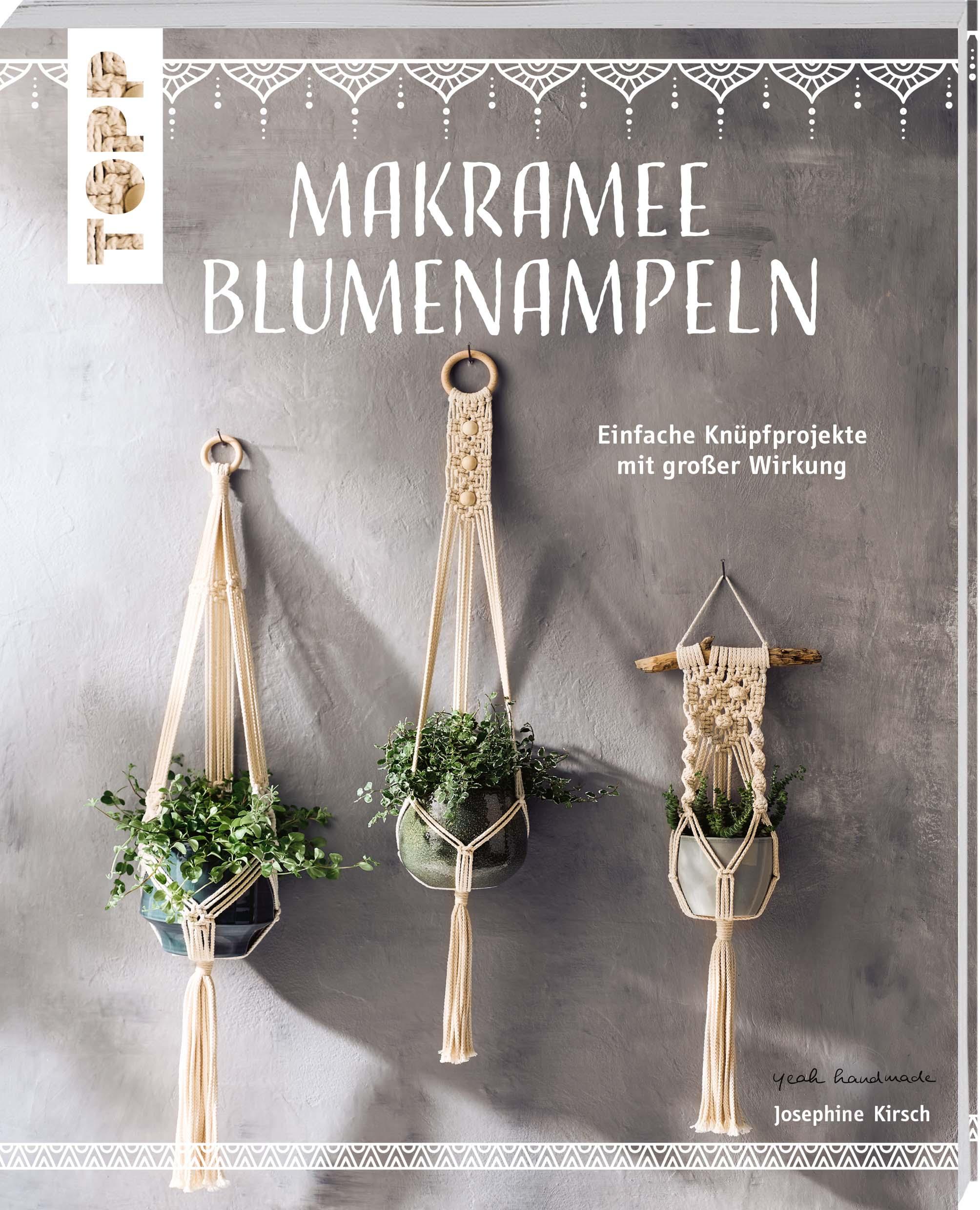 Vorderes Coverbild Makramee Blumenampeln (kreativ.kompakt)