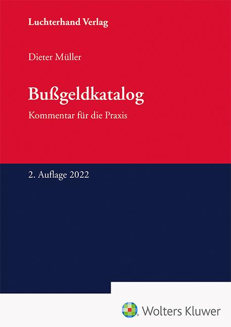 Vorderes Coverbild Bußgeldkatalog