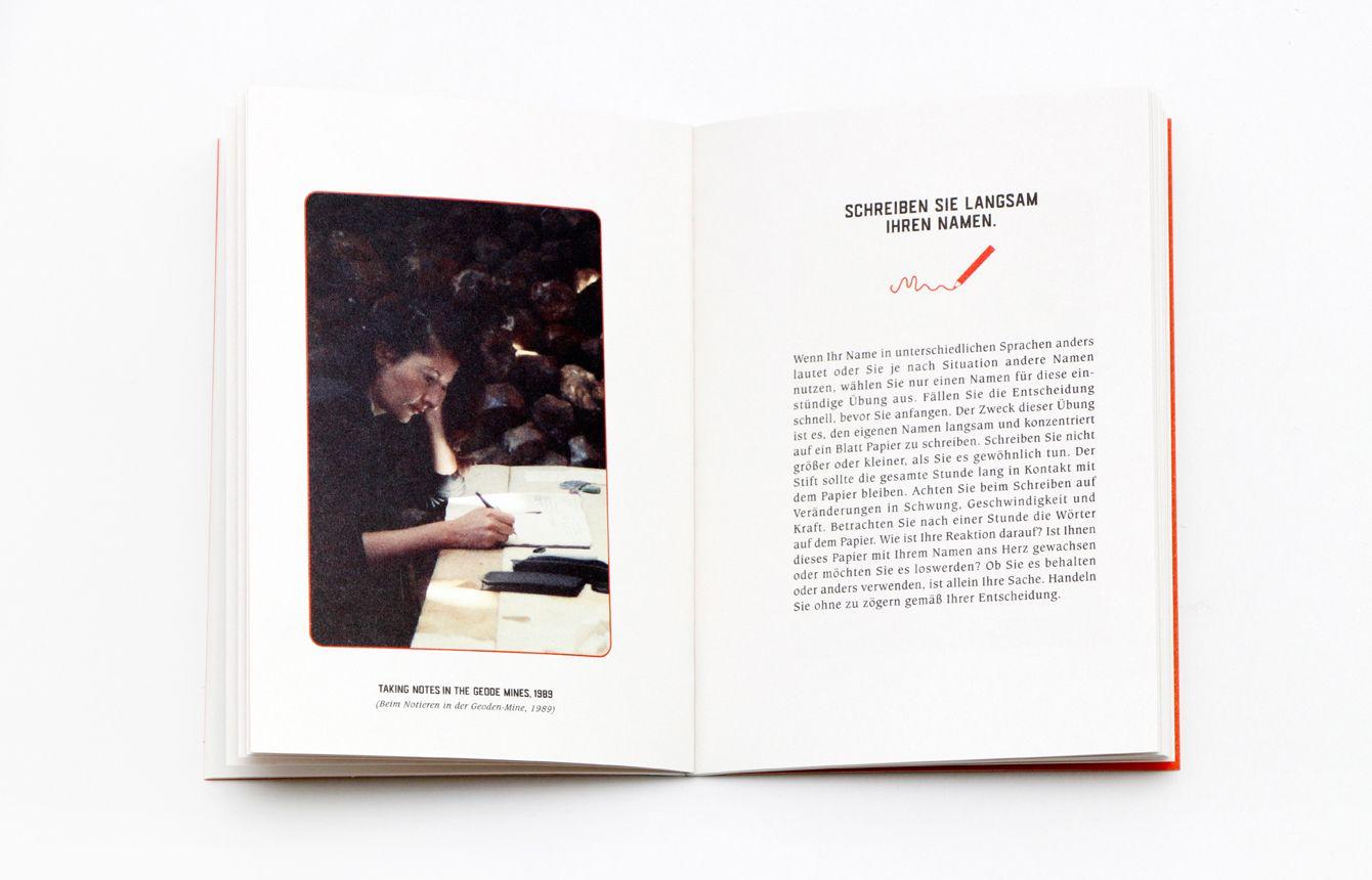 Beispielinhalt (Bild) Die Marina Abramovic Methode