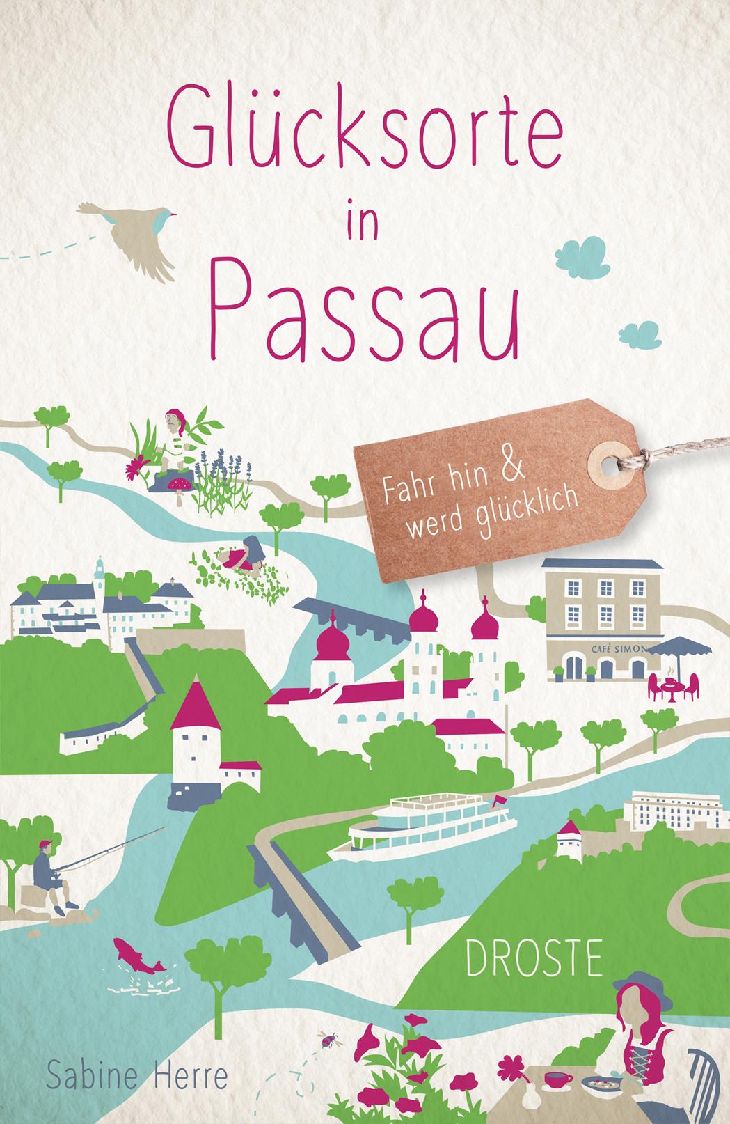 Vorderes Coverbild Glücksorte in Passau