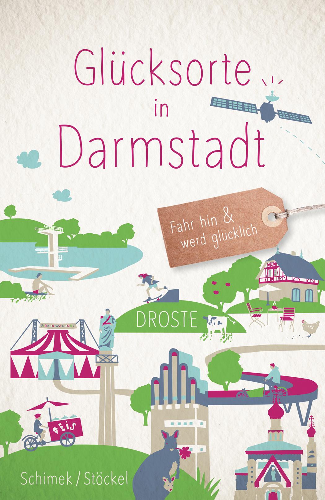 Vorderes Coverbild Glücksorte in Darmstadt