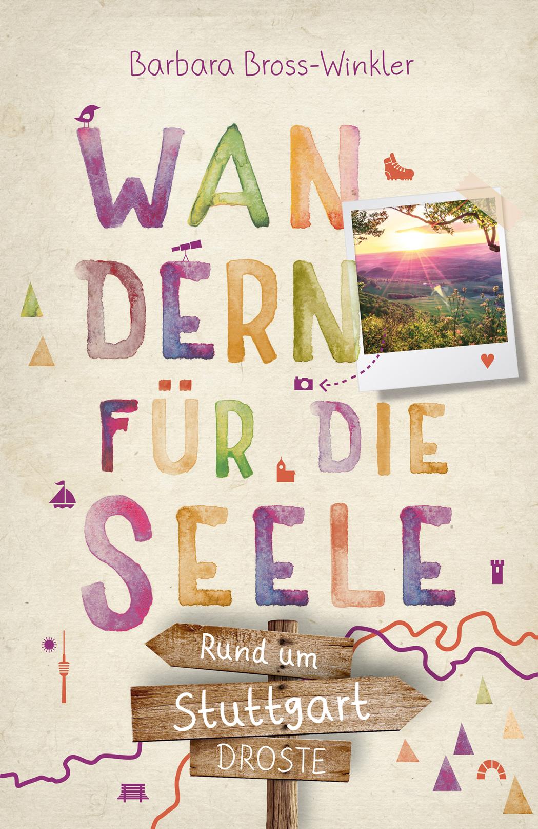 Vorderes Coverbild Rund um Stuttgart. Wandern für die Seele
