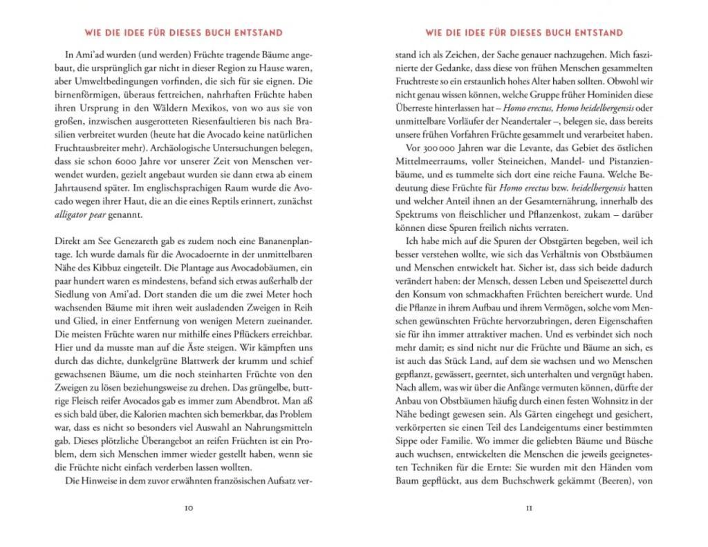 Beispielinhalt (Bild) Von der Kunst, die Früchte zu zähmen