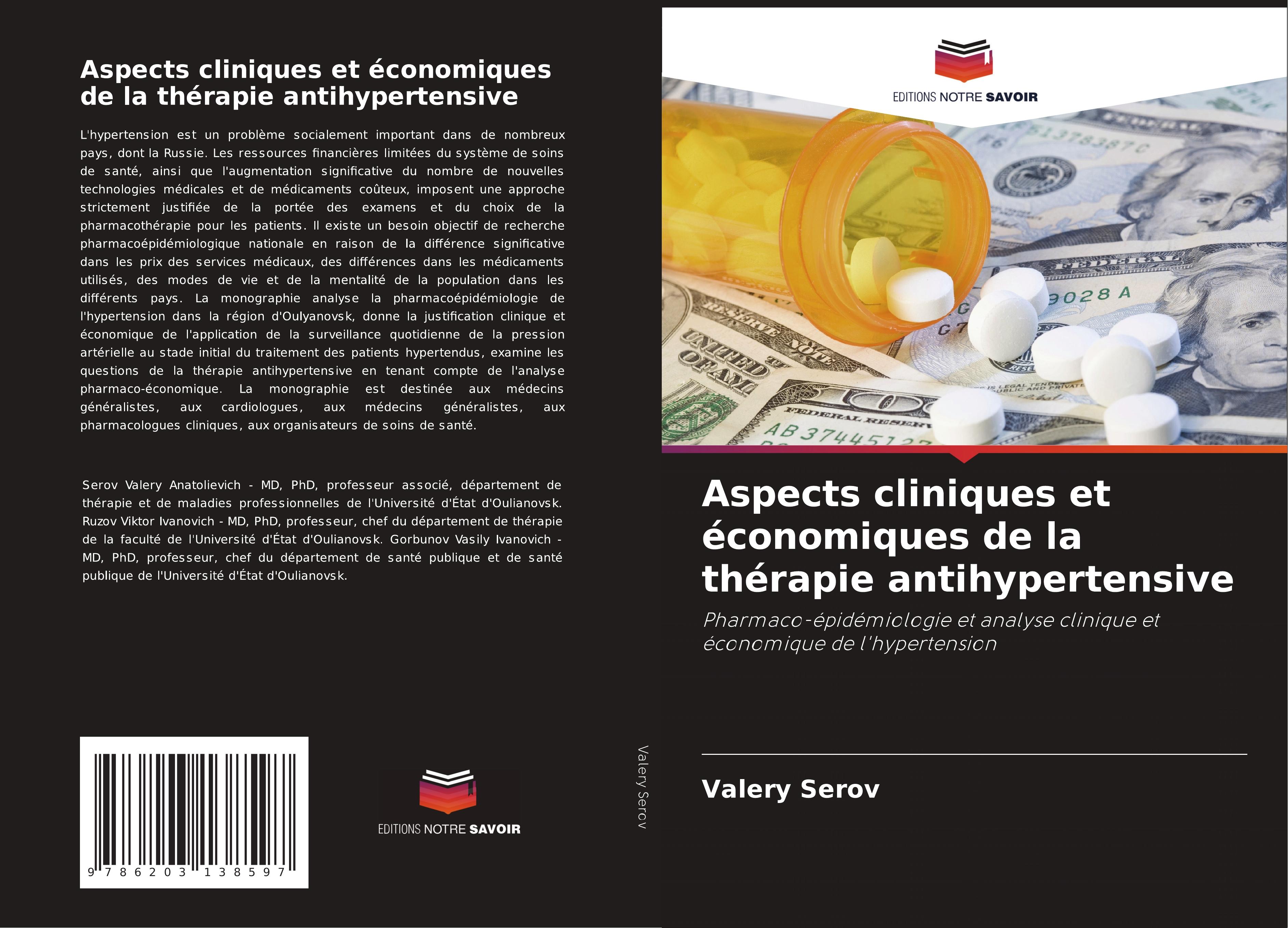 Vorderes Coverbild Aspects cliniques et économiques de la thérapie antihypertensive