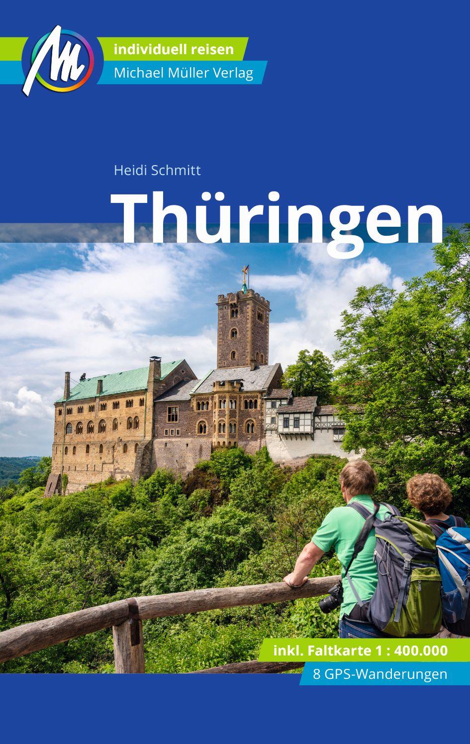 Vorderes Coverbild Thüringen Reiseführer Michael Müller Verlag