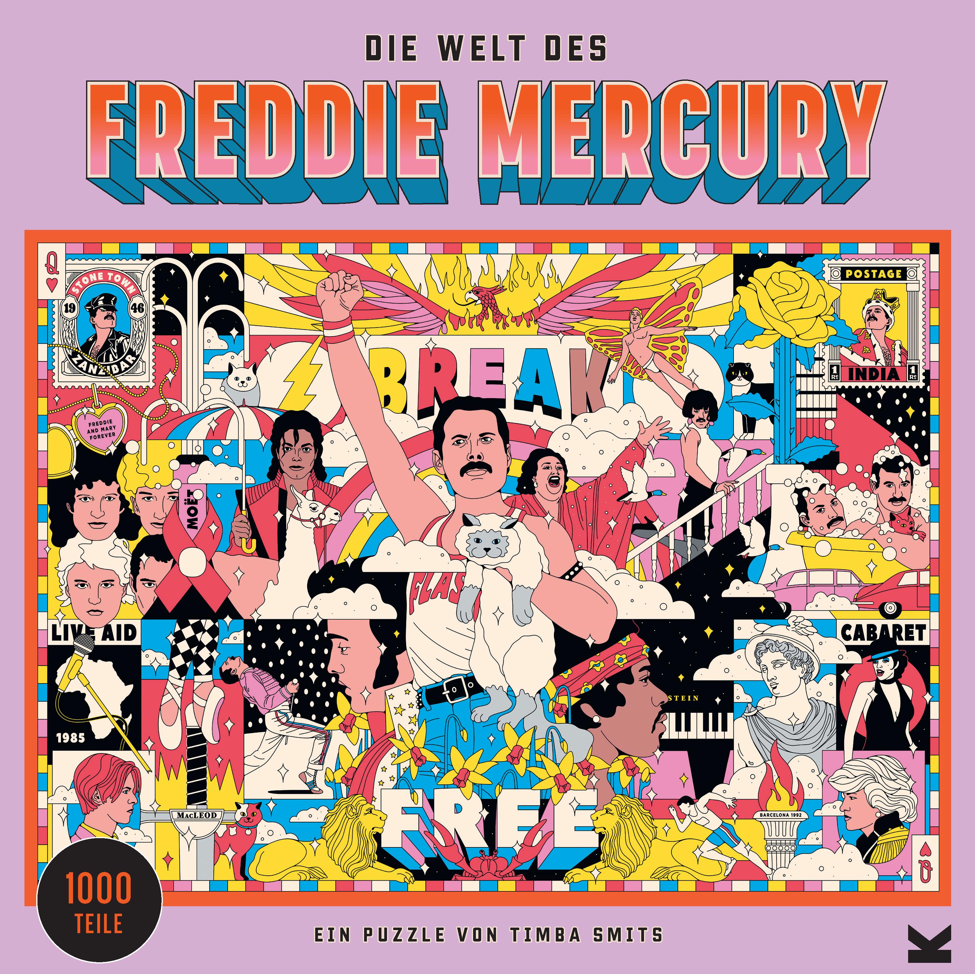 Vorderes Coverbild Die Welt des Freddie Mercury