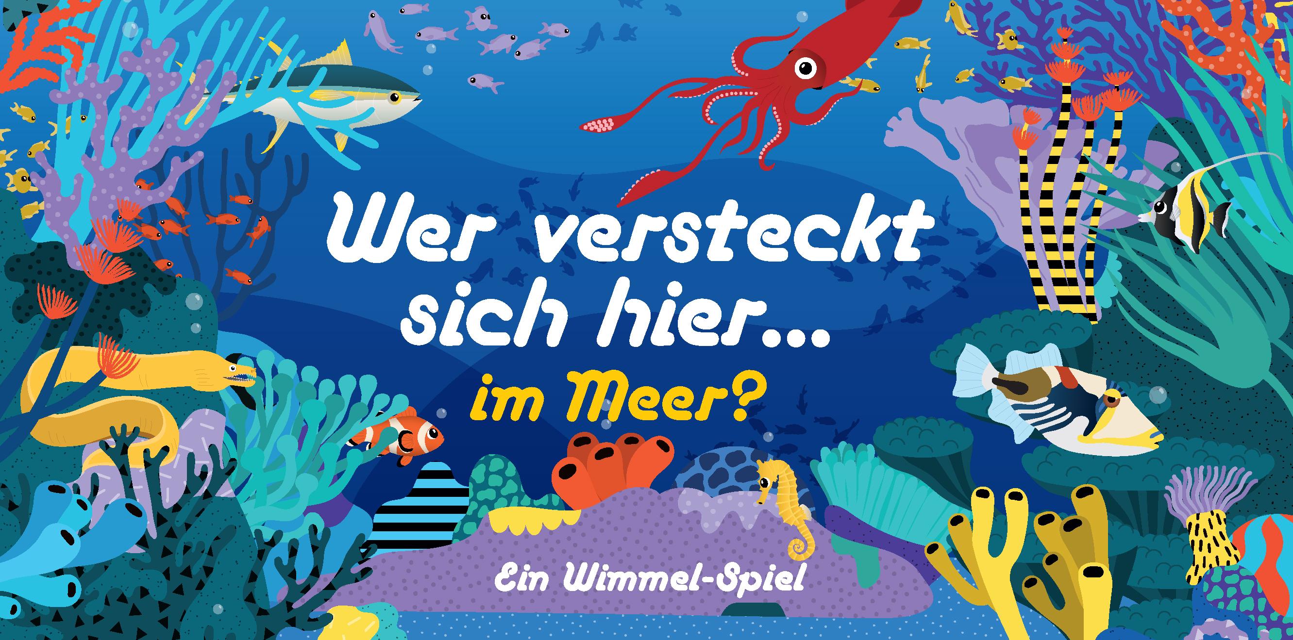 Vorderes Coverbild Wer versteckt sich hier... im Meer?