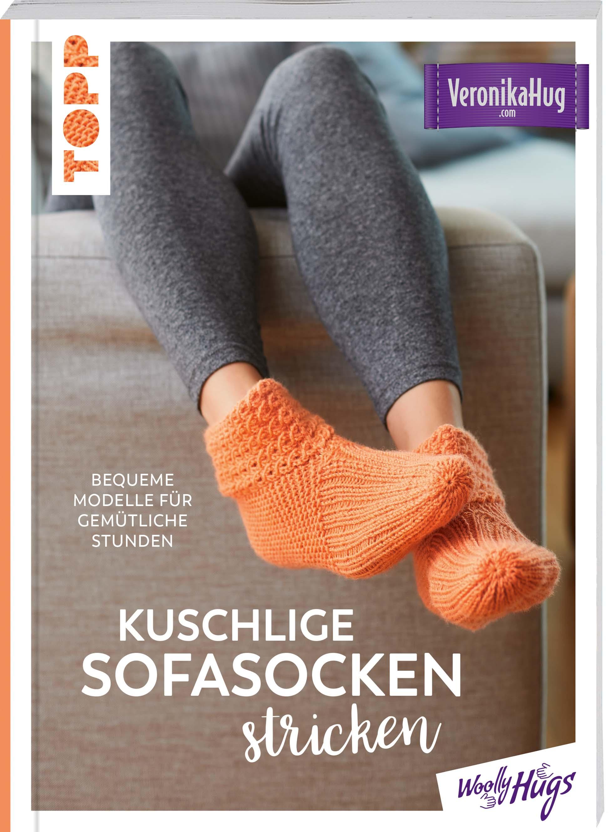 Vorderes Coverbild Kuschlige Sofasocken stricken