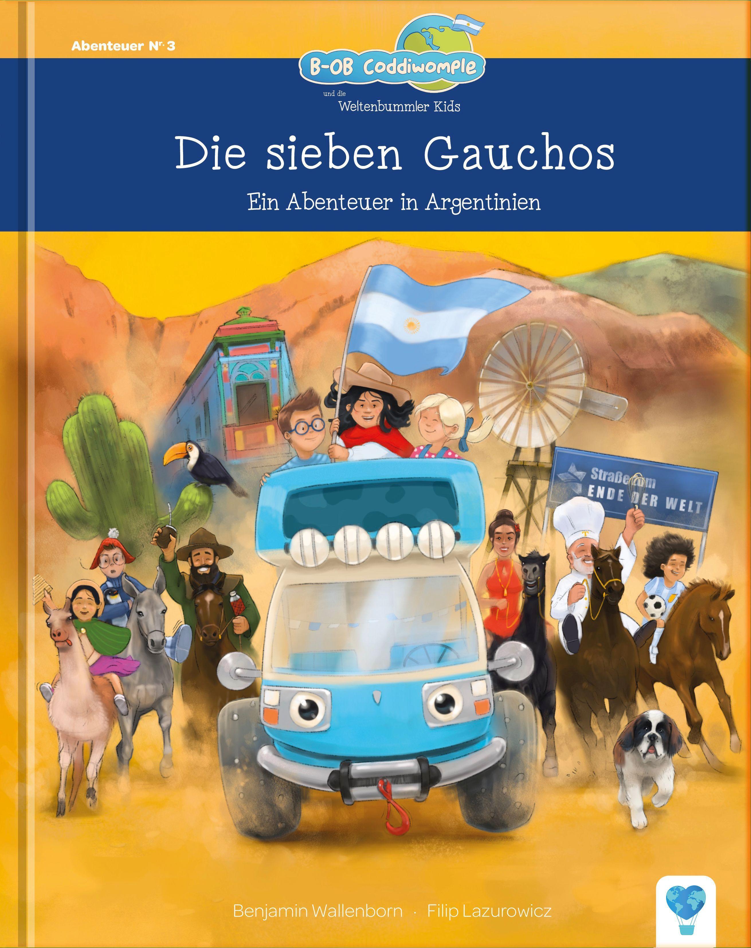 Vorderes Coverbild Die sieben Gauchos