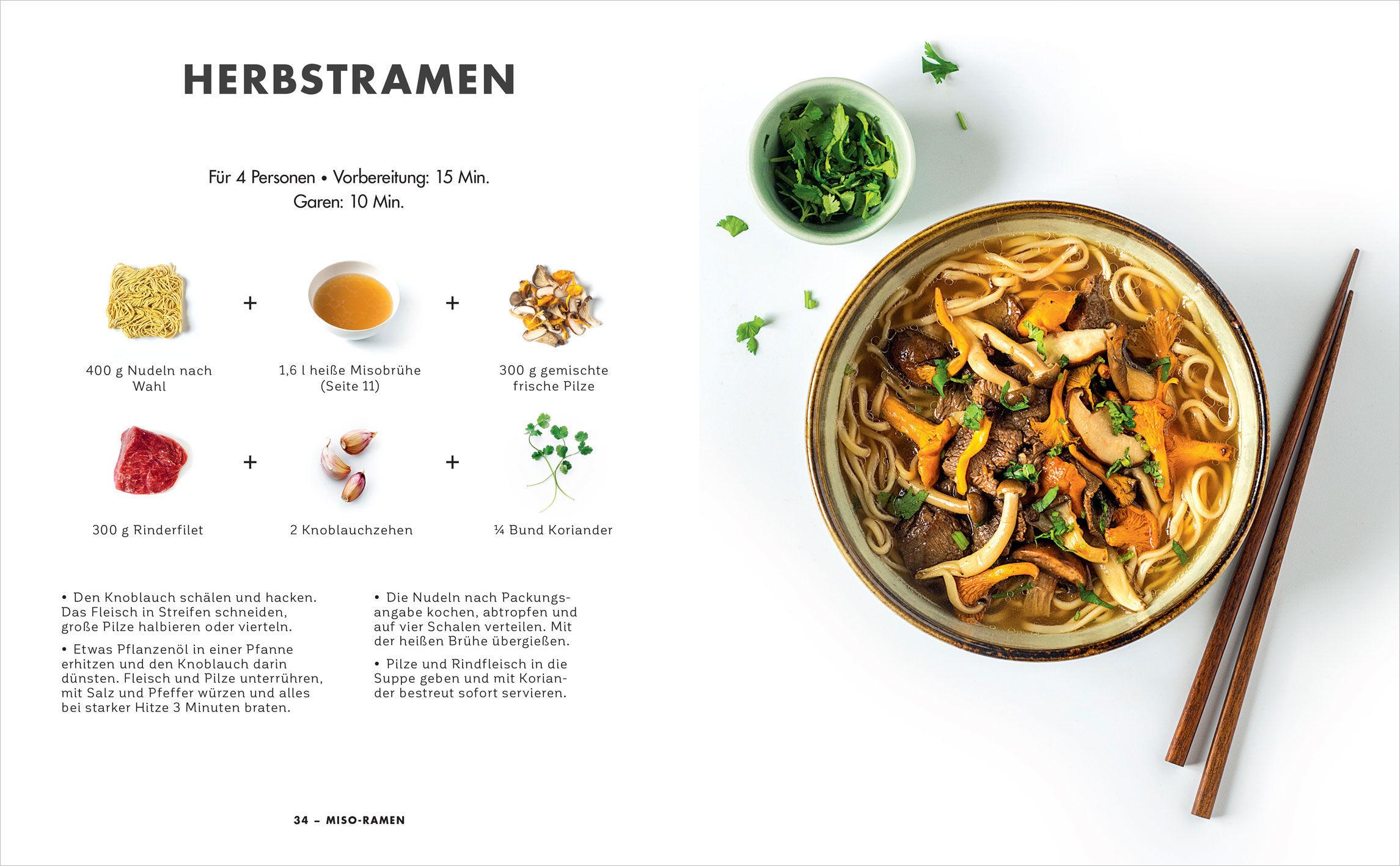 Beispielinhalt (Bild) Ramen - die besten japanischen Nudelsuppen