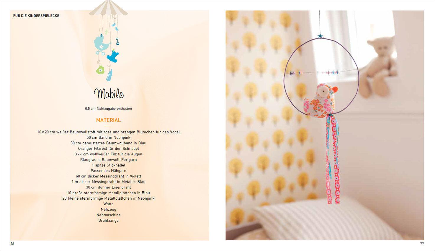 Beispielinhalt (Bild) Super einfach genäht. 30 Nähideen aus Stoffresten