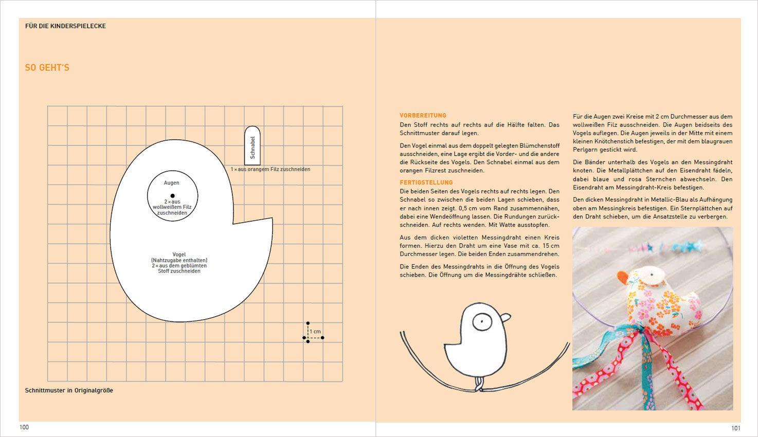 Beispielinhalt (Bild) Super einfach genäht. 30 Nähideen aus Stoffresten