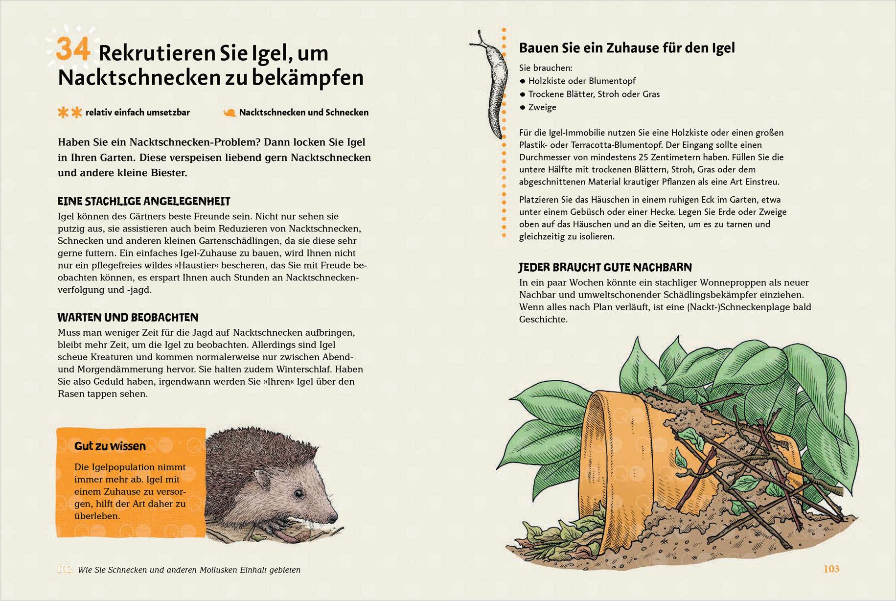 Beispielinhalt (Bild) 50 Wege, einen Maulwurf und andere Störenfriede auszutricksen. Ökologisch, human, legal, artenschutzgeprüft!