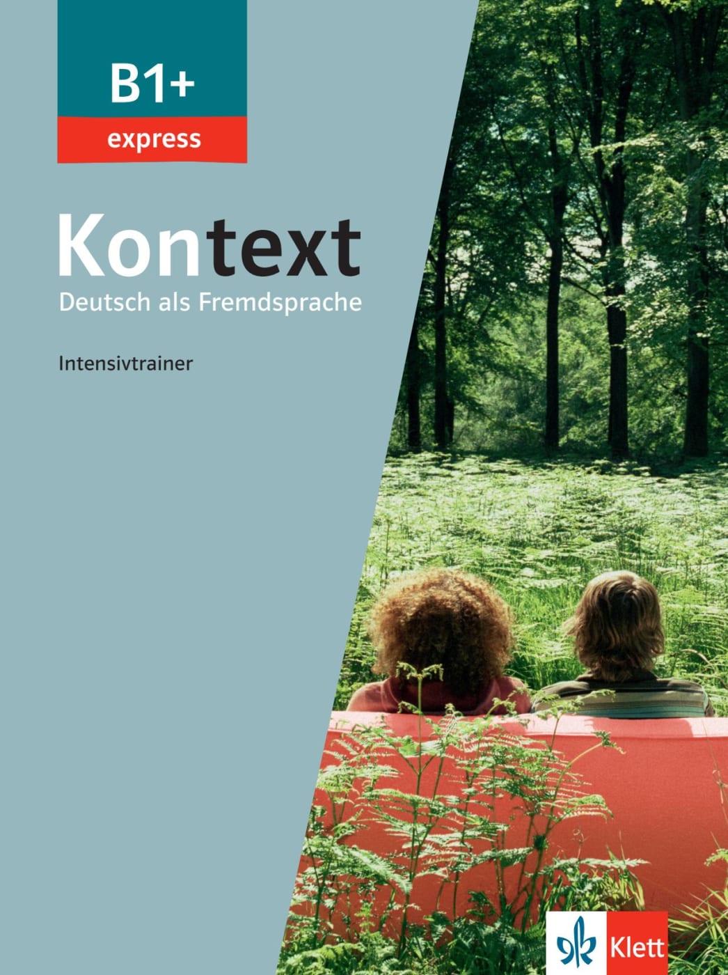 Vorderes Coverbild Kontext B1+ express - Intensivtrainer