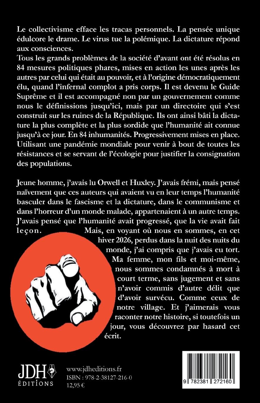 Rückseitencover Les 84 marches