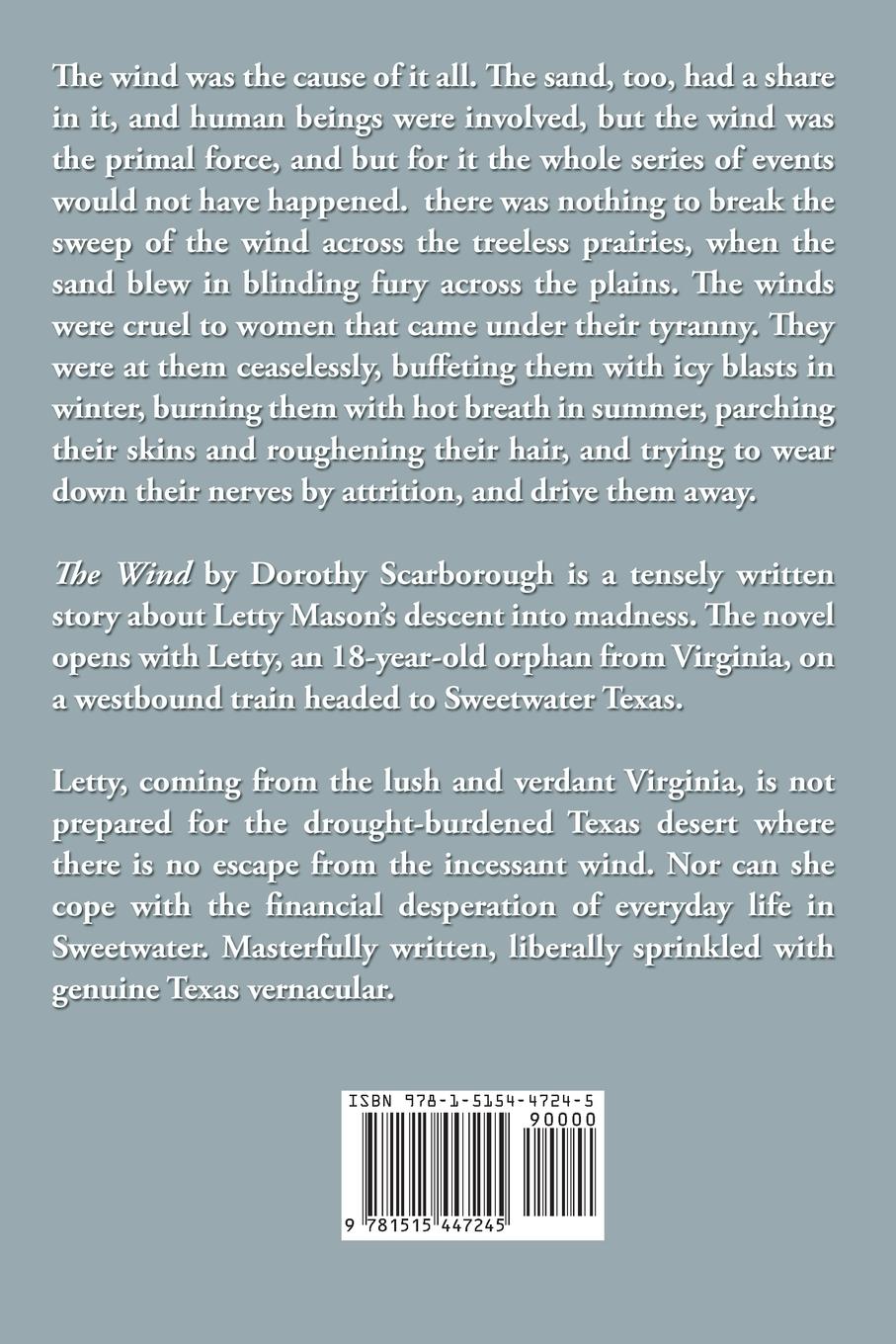 Rückseitencover The Wind