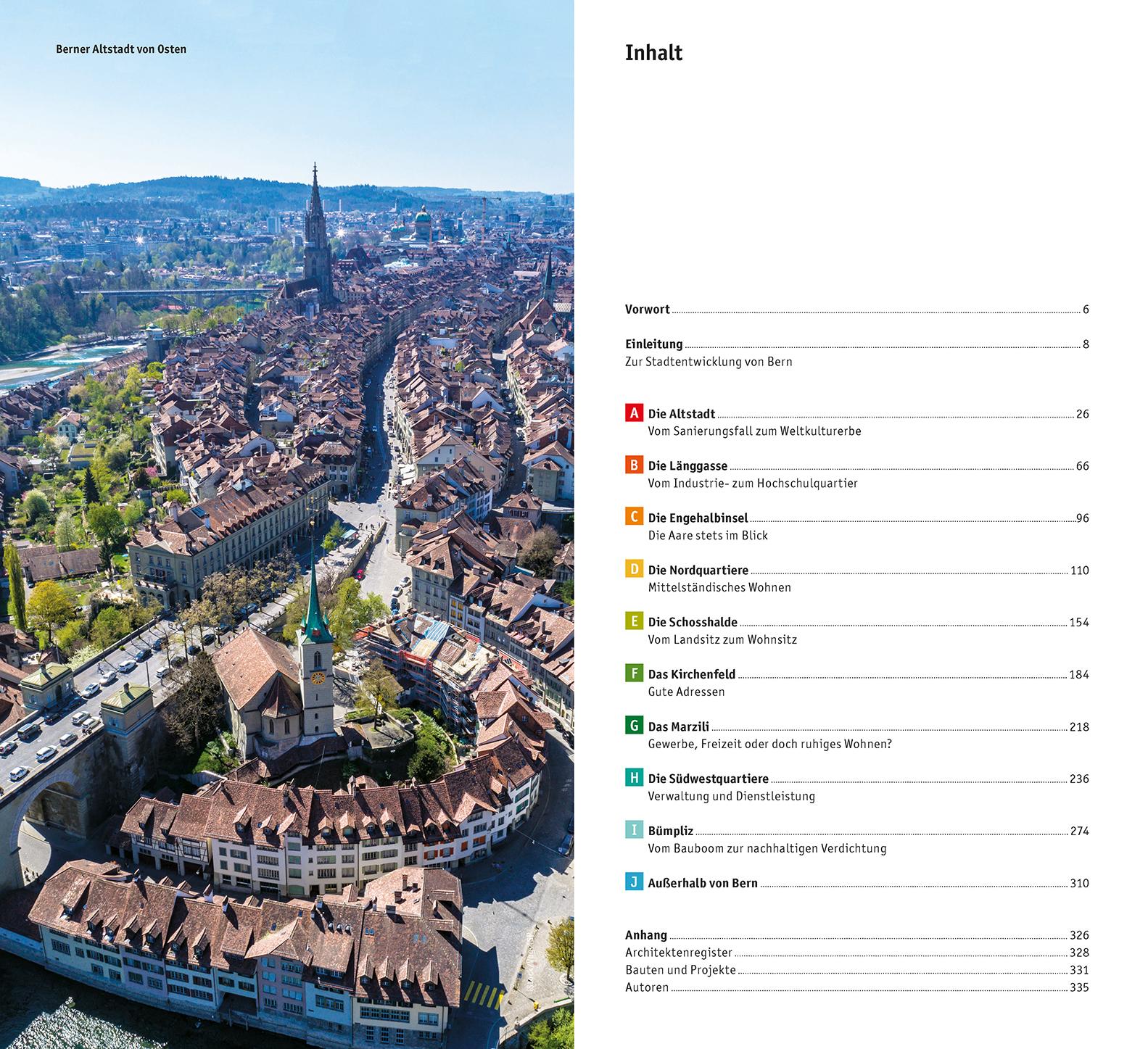 Beispielinhalt (Bild) Bern. Architekturfüher