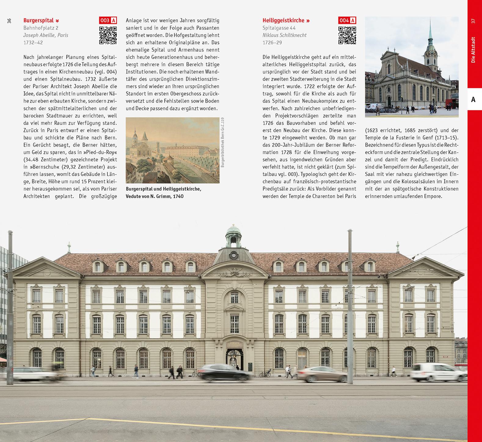 Beispielinhalt (Bild) Bern. Architekturfüher