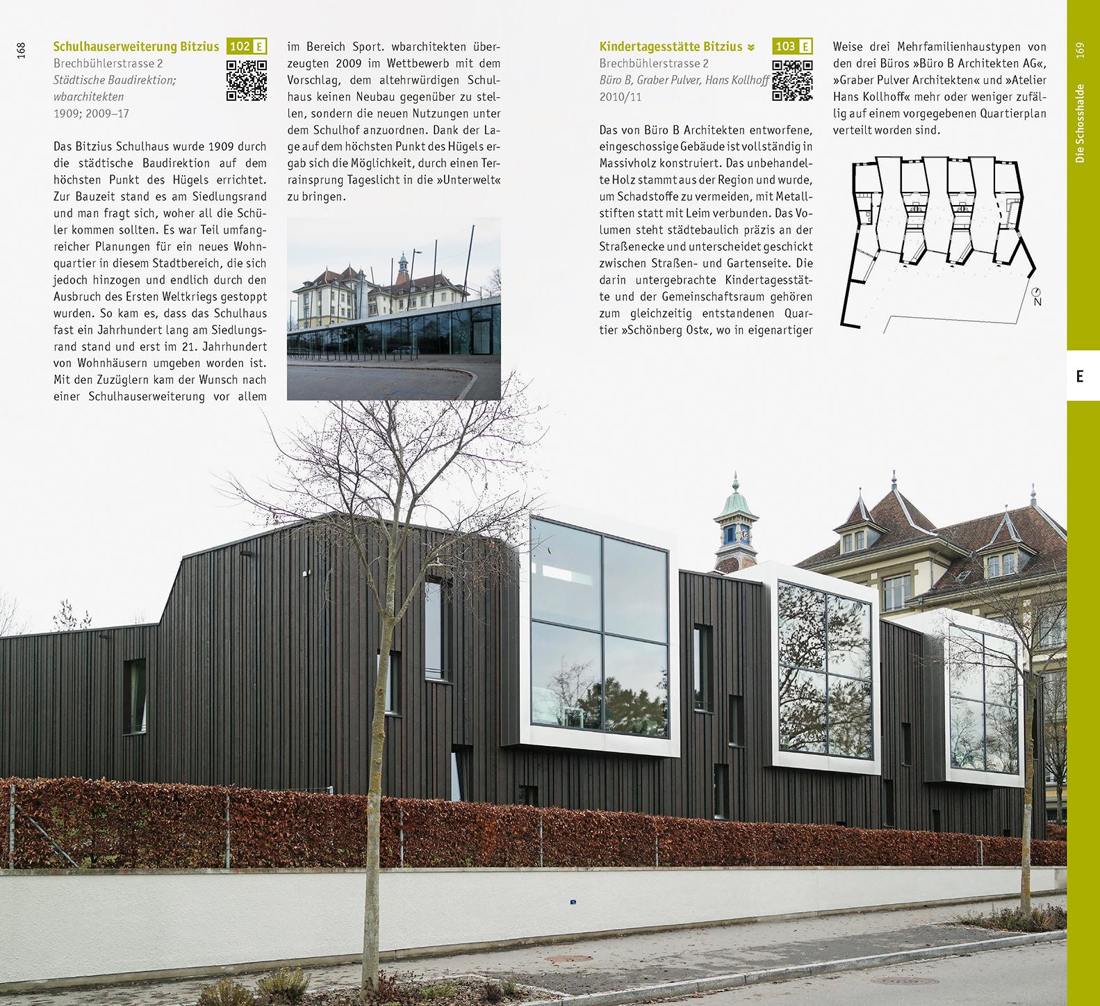 Beispielinhalt (Bild) Bern. Architekturfüher