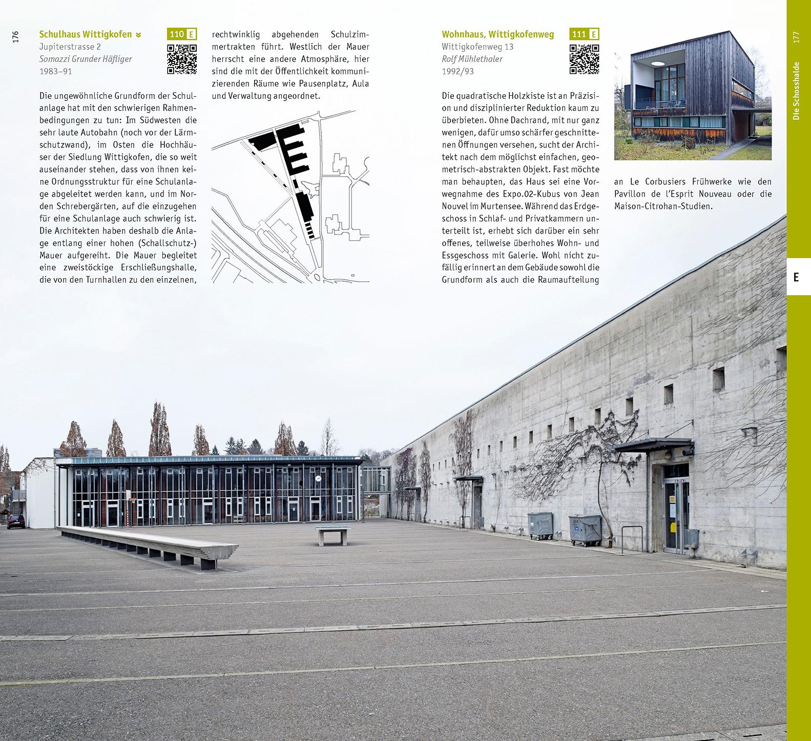 Beispielinhalt (Bild) Bern. Architekturfüher