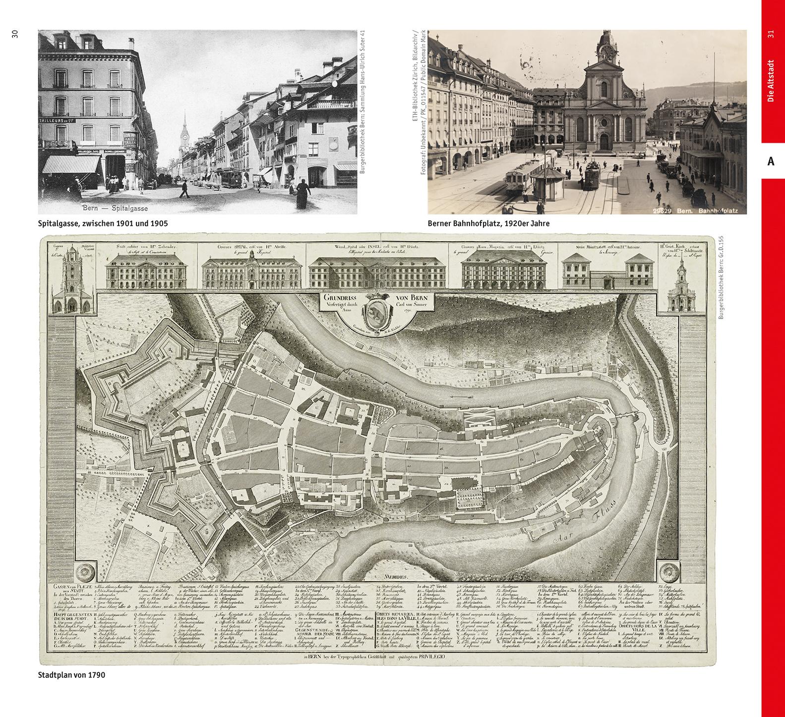 Beispielinhalt (Bild) Bern. Architekturfüher
