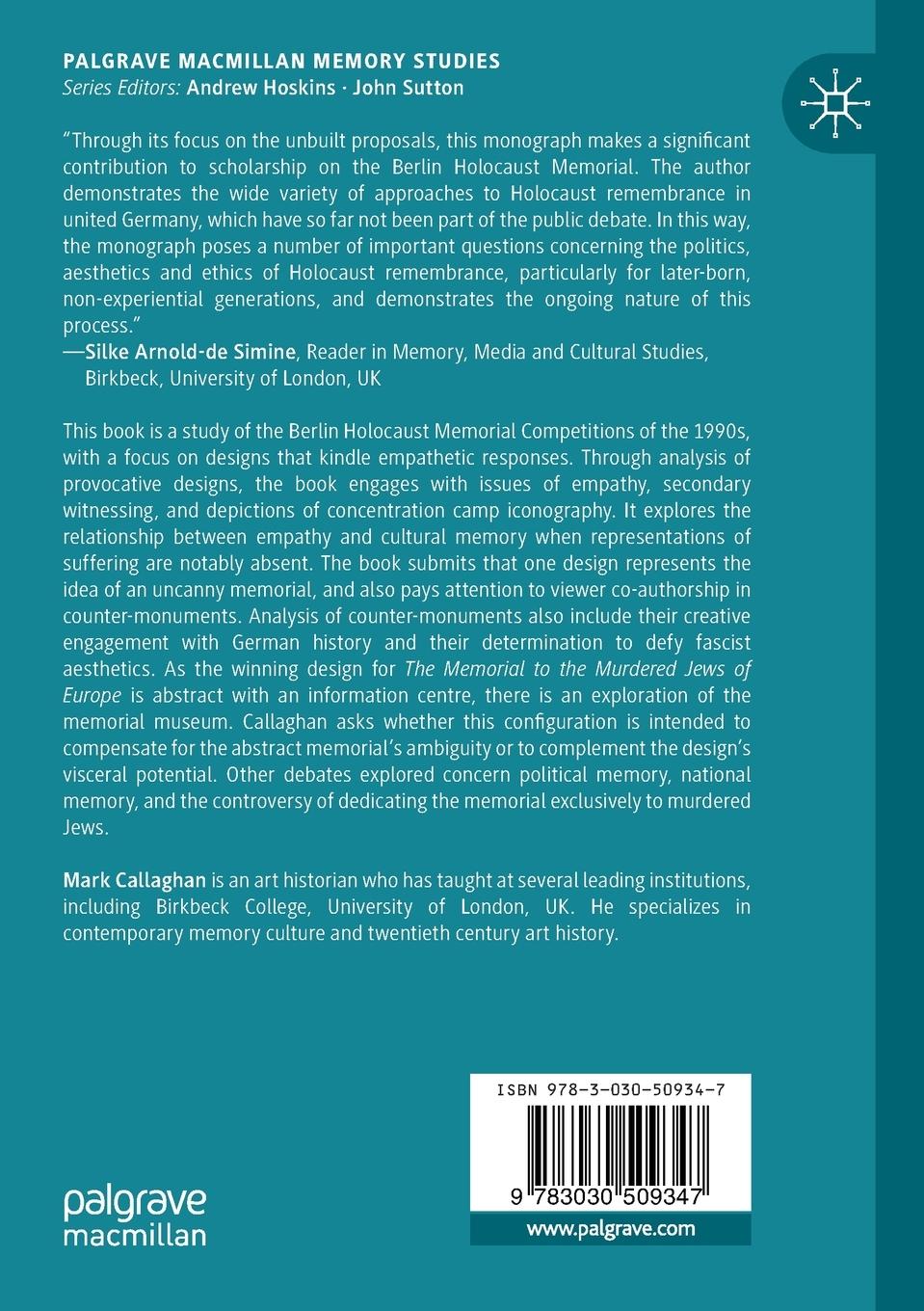 Rückseitencover Empathetic Memorials