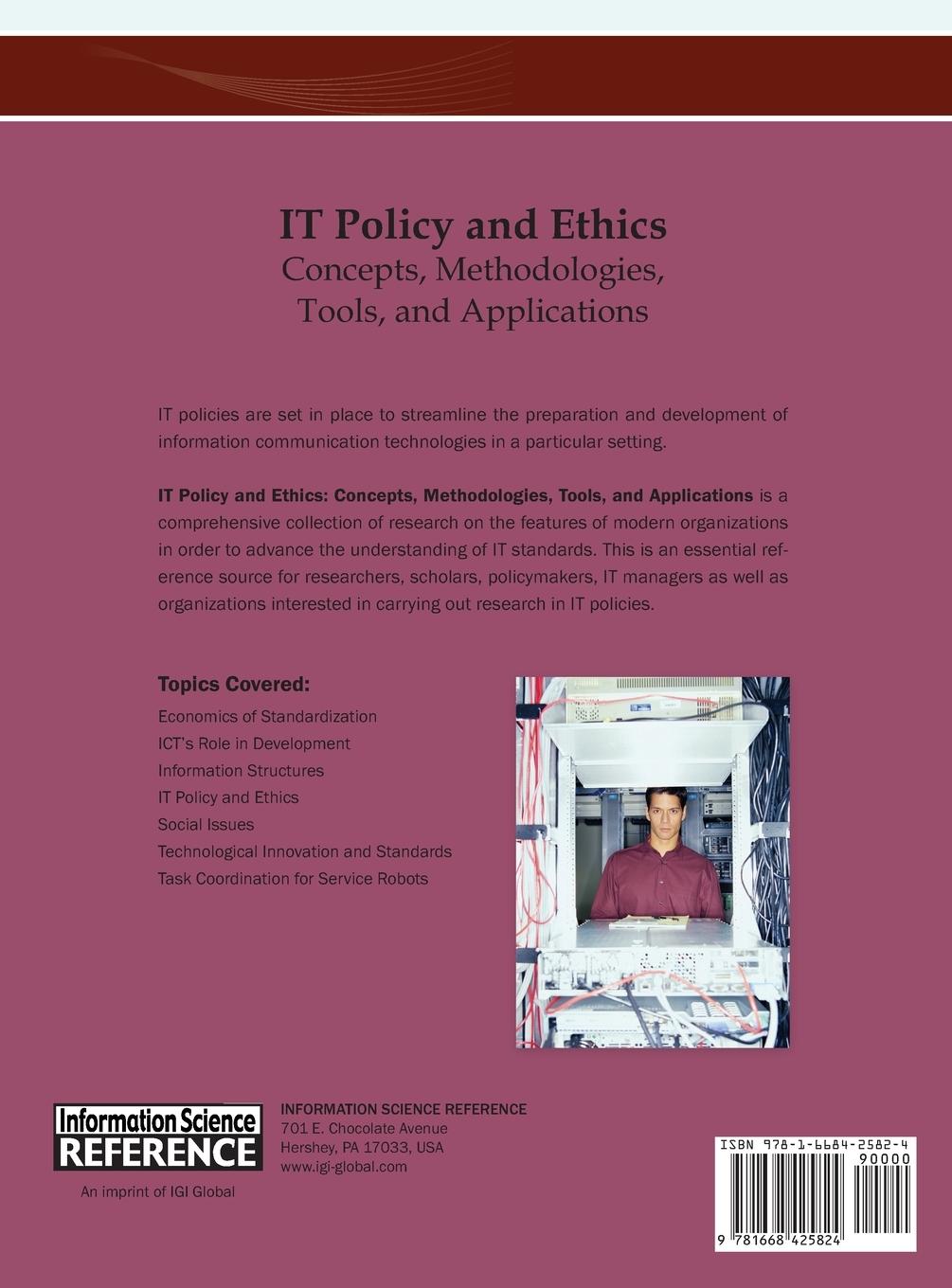 Rückseitencover IT Policy and Ethics