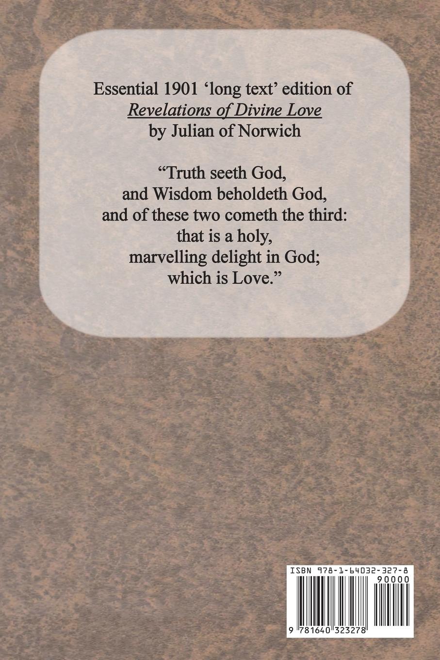 Rückseitencover Revelations of Divine Love