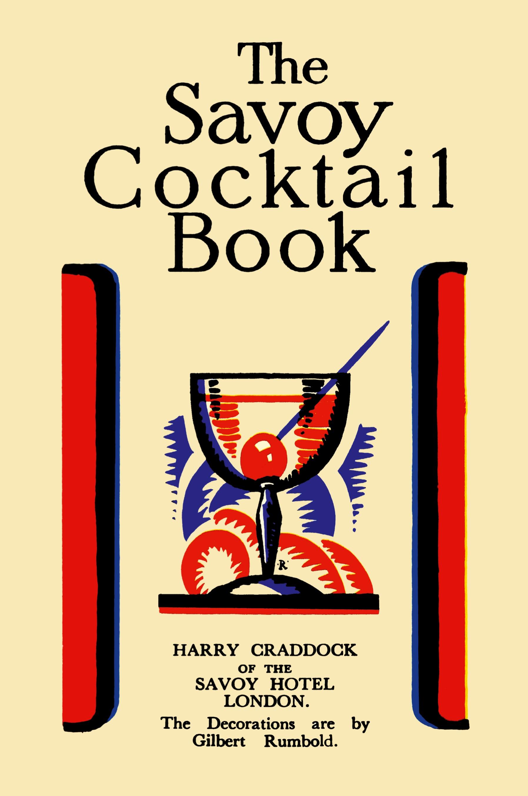 Vorderes Coverbild The Savoy Cocktail Book