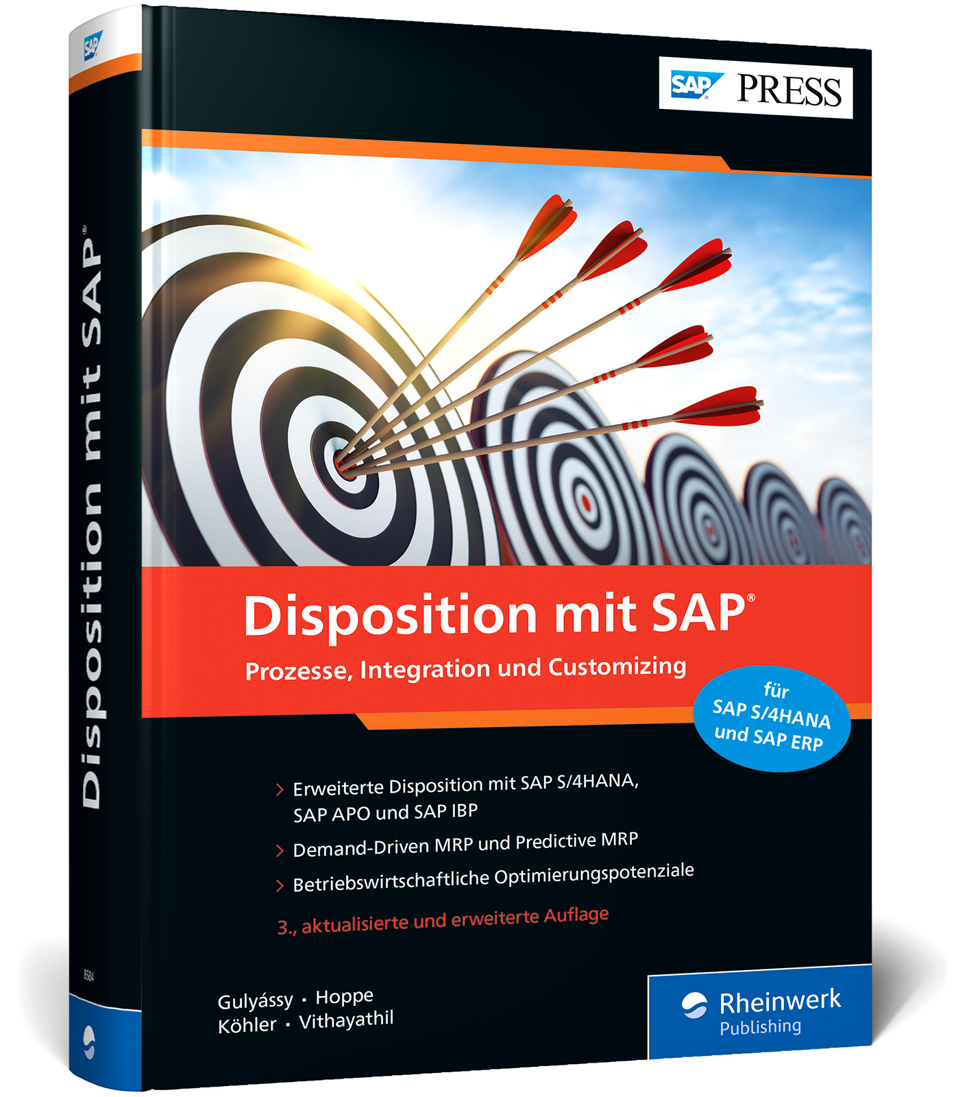 Vorderes Coverbild Disposition mit SAP