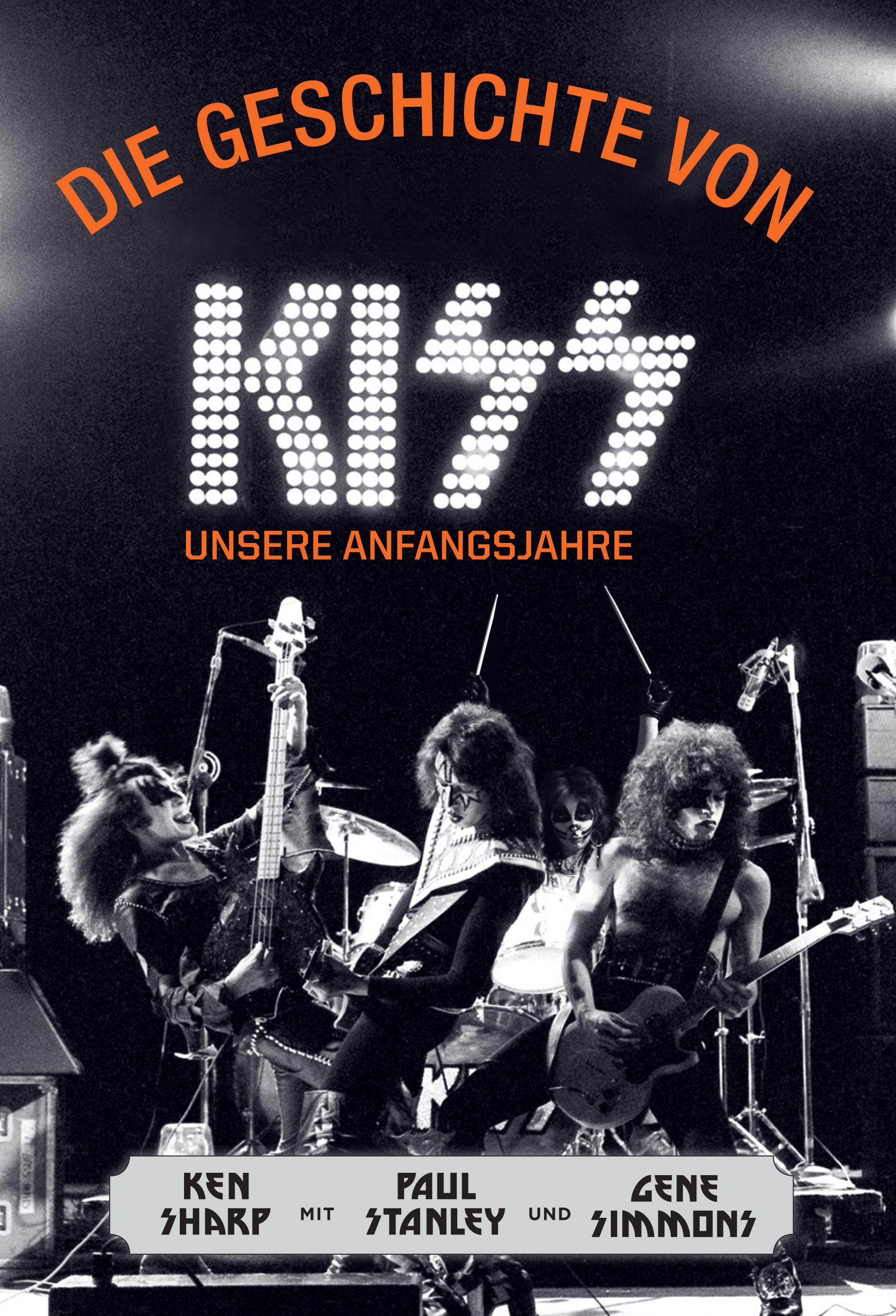Vorderes Coverbild Die Geschichte von KISS