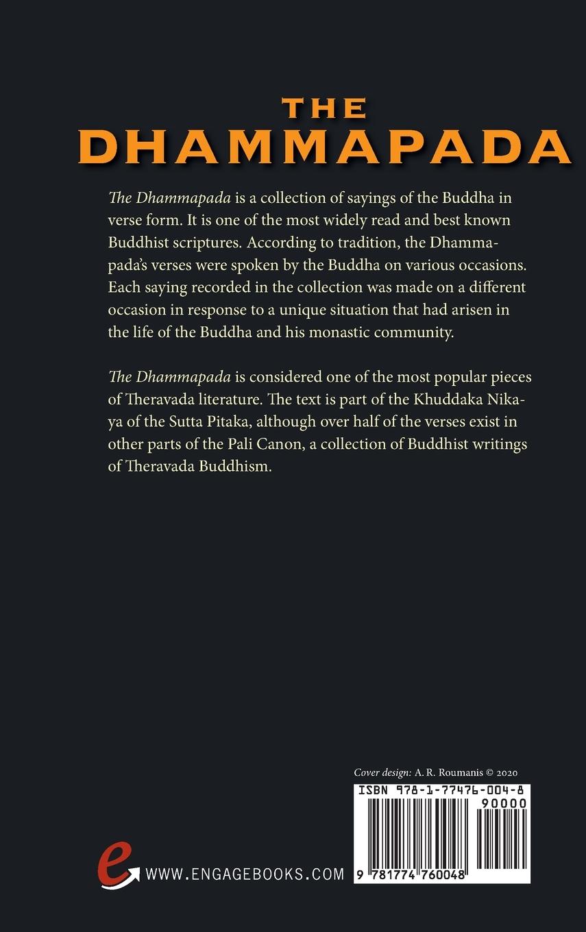 Rückseitencover The Dhammapada (Deluxe Library Edition)