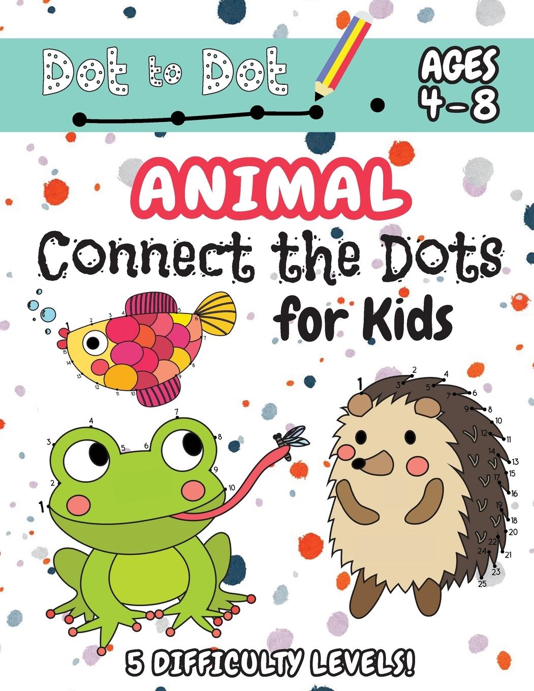 Vorderes Coverbild Animal Connect the Dots for Kids