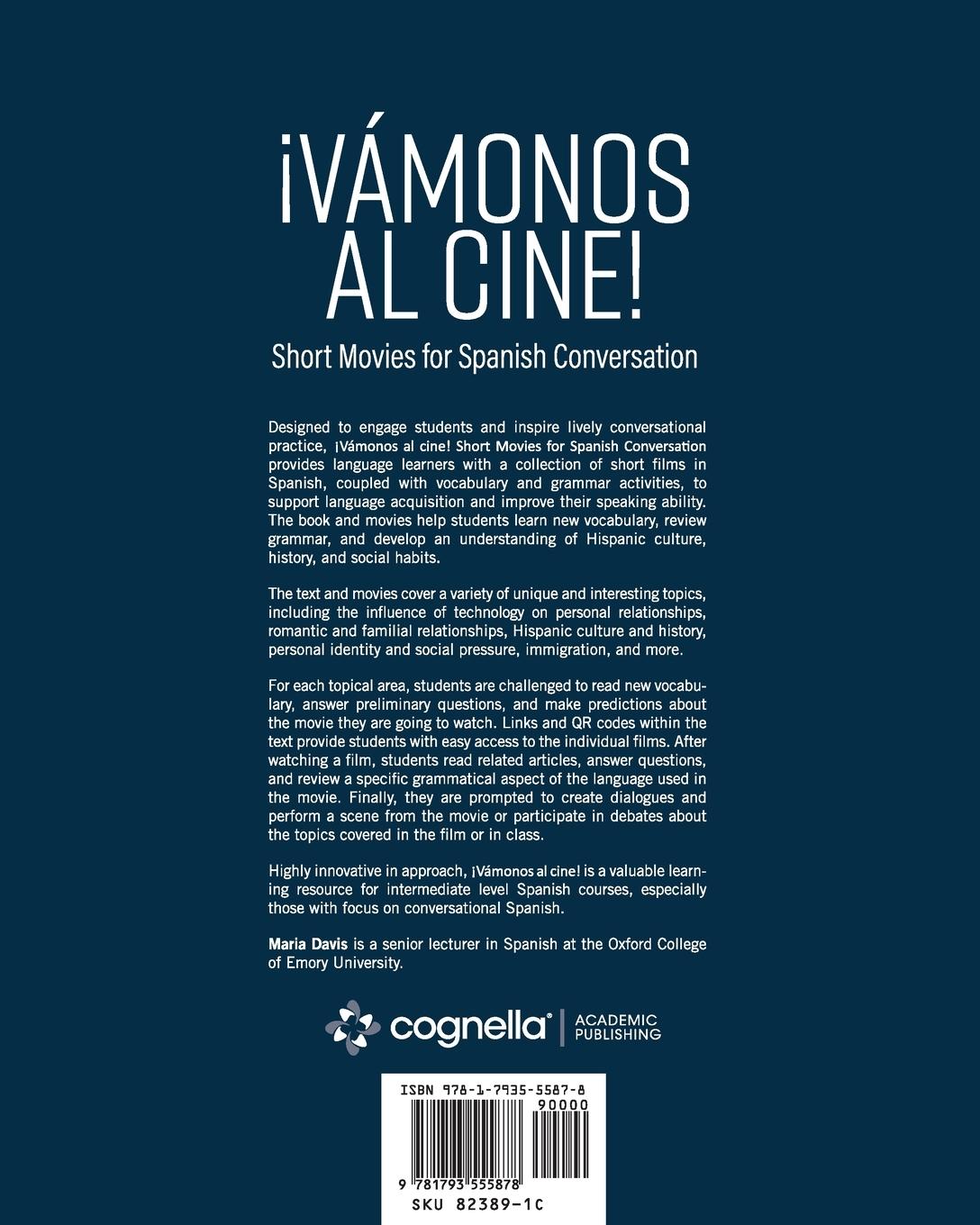 Rückseitencover ¡Vámonos al cine!