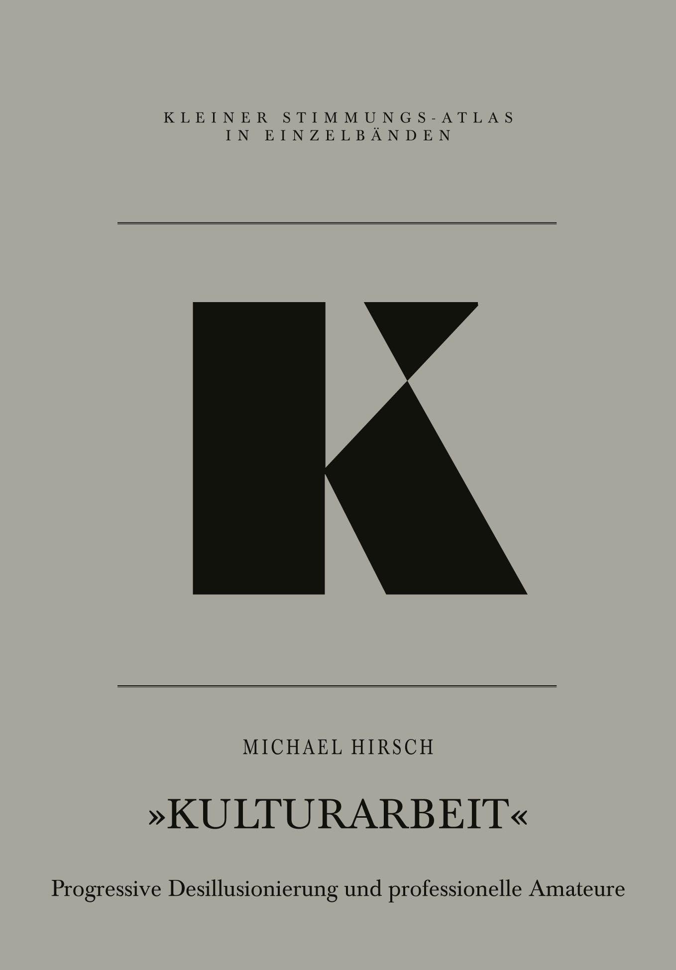 Vorderes Coverbild K - Kulturarbeit