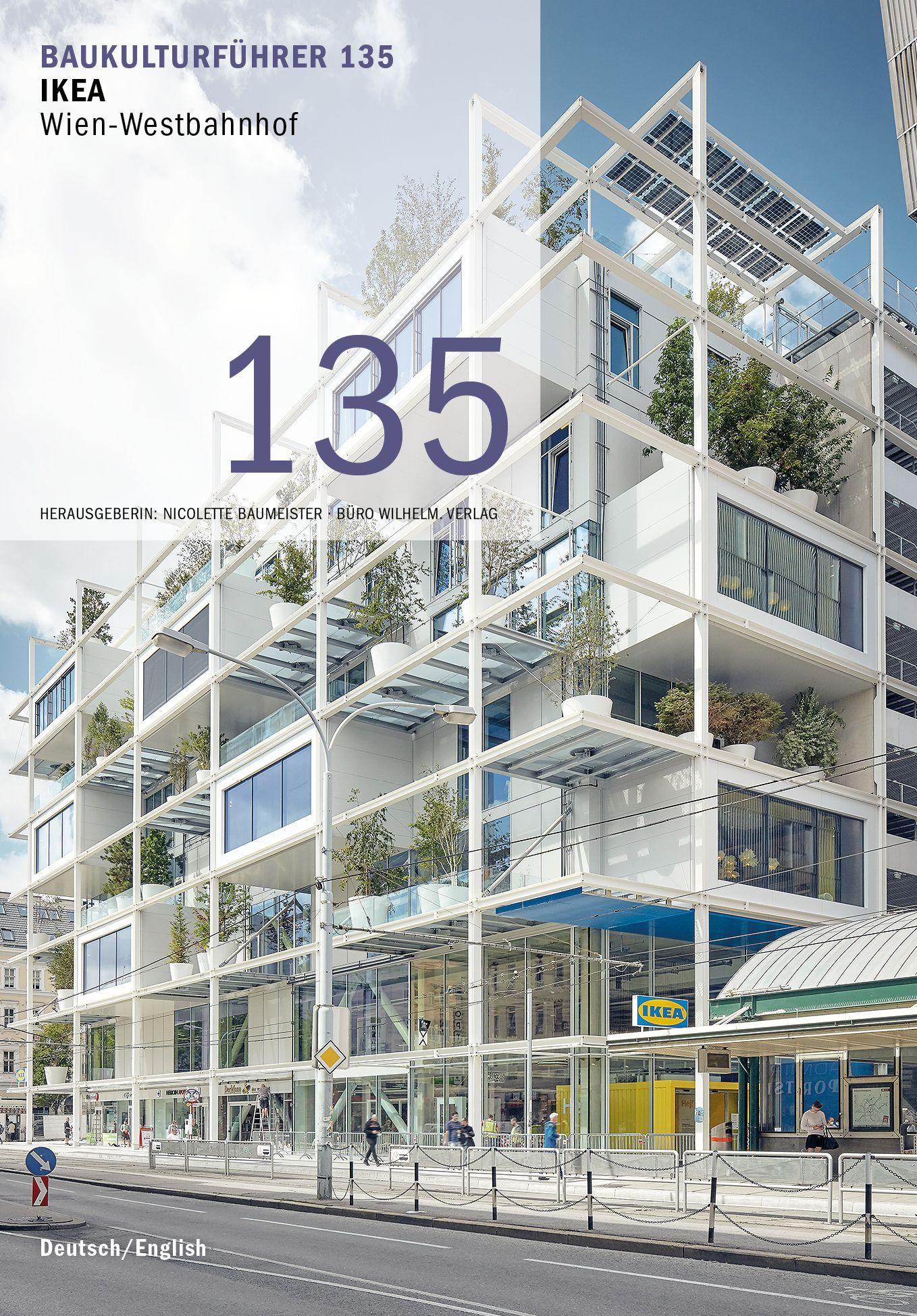 Vorderes Coverbild Baukulturführer 135 - IKEA, Wien-Westbahnhof