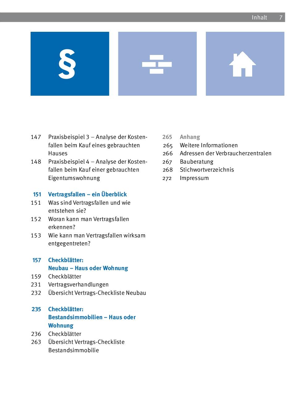 Beispielinhalt (Bild) Kosten- und Vertragsfallen beim Immobilienkauf