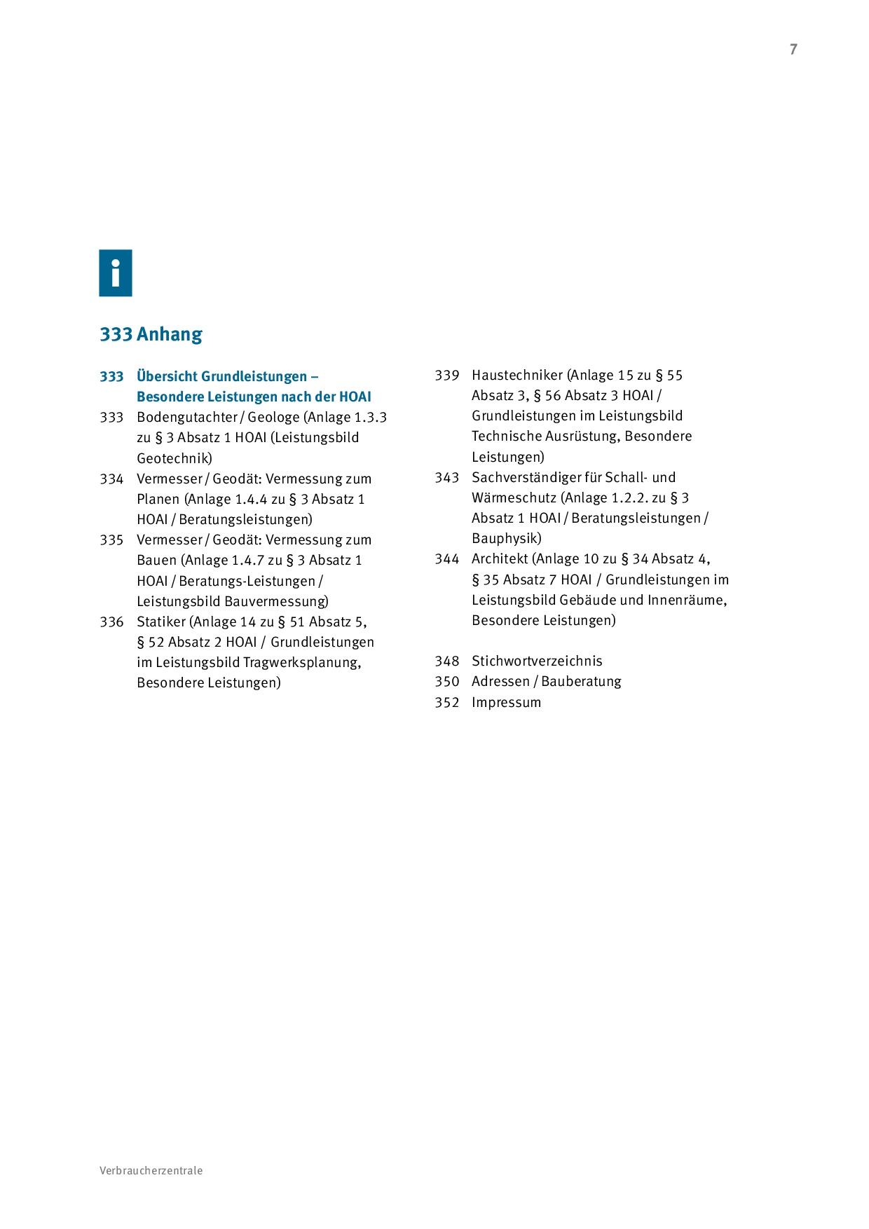 Beispielinhalt (Bild) Kosten- und Vertragsfallen beim Bauen