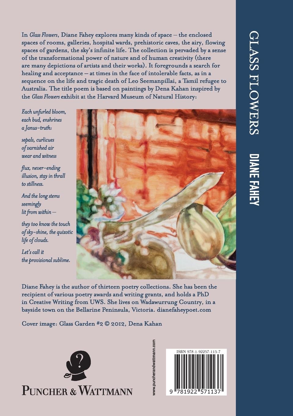 Rückseitencover Glass Flowers