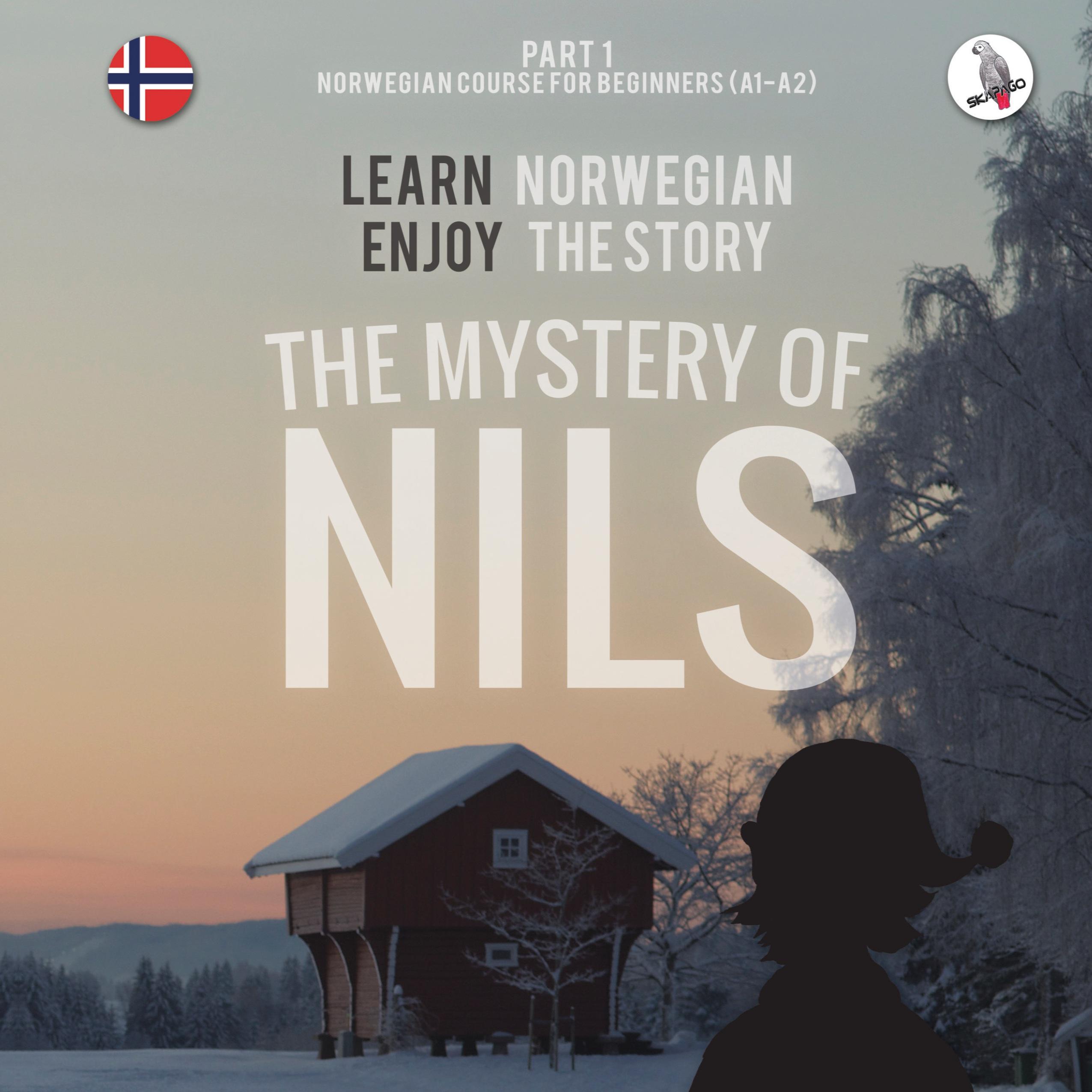 Vorderes Coverbild The Mystery of Nils. Part 1 - Norwegian Course for Beginners. Learn Norwegian - Enjoy the Story.
