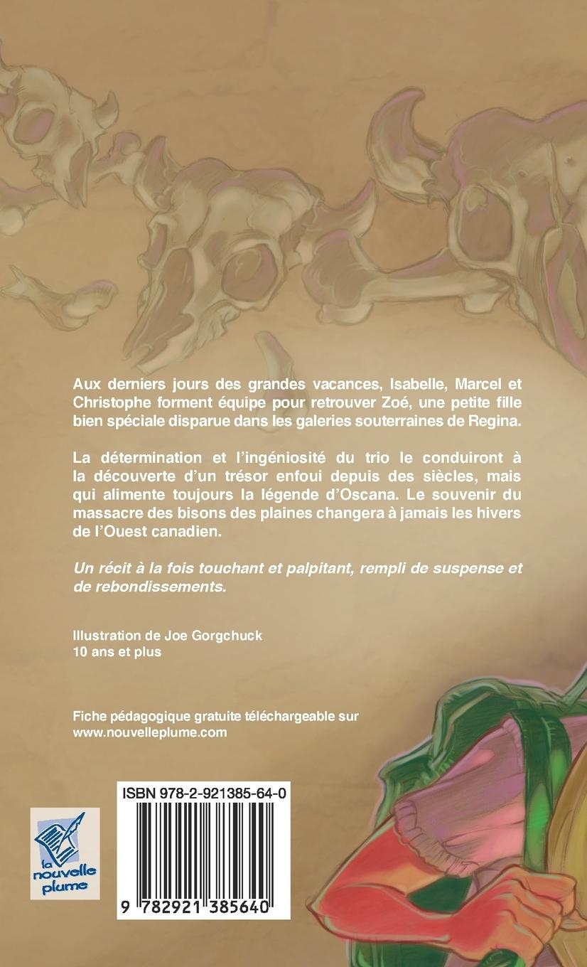 Rückseitencover Le trésor du Wascana