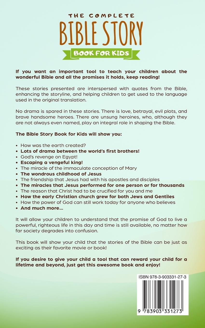 Rückseitencover The Complete Bible Story Book For Kids