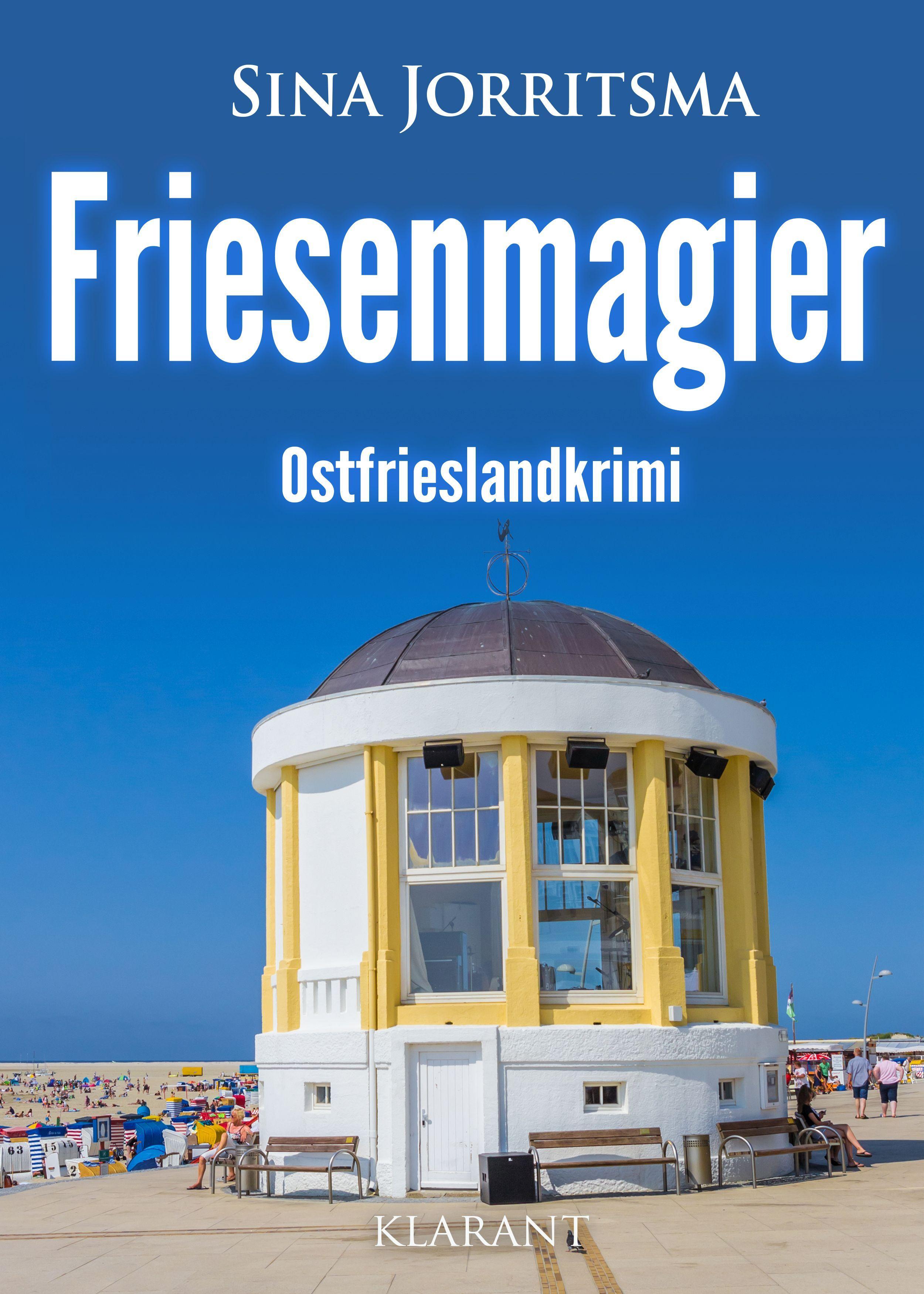 Vorderes Coverbild Friesenmagier. Ostfrieslandkrimi