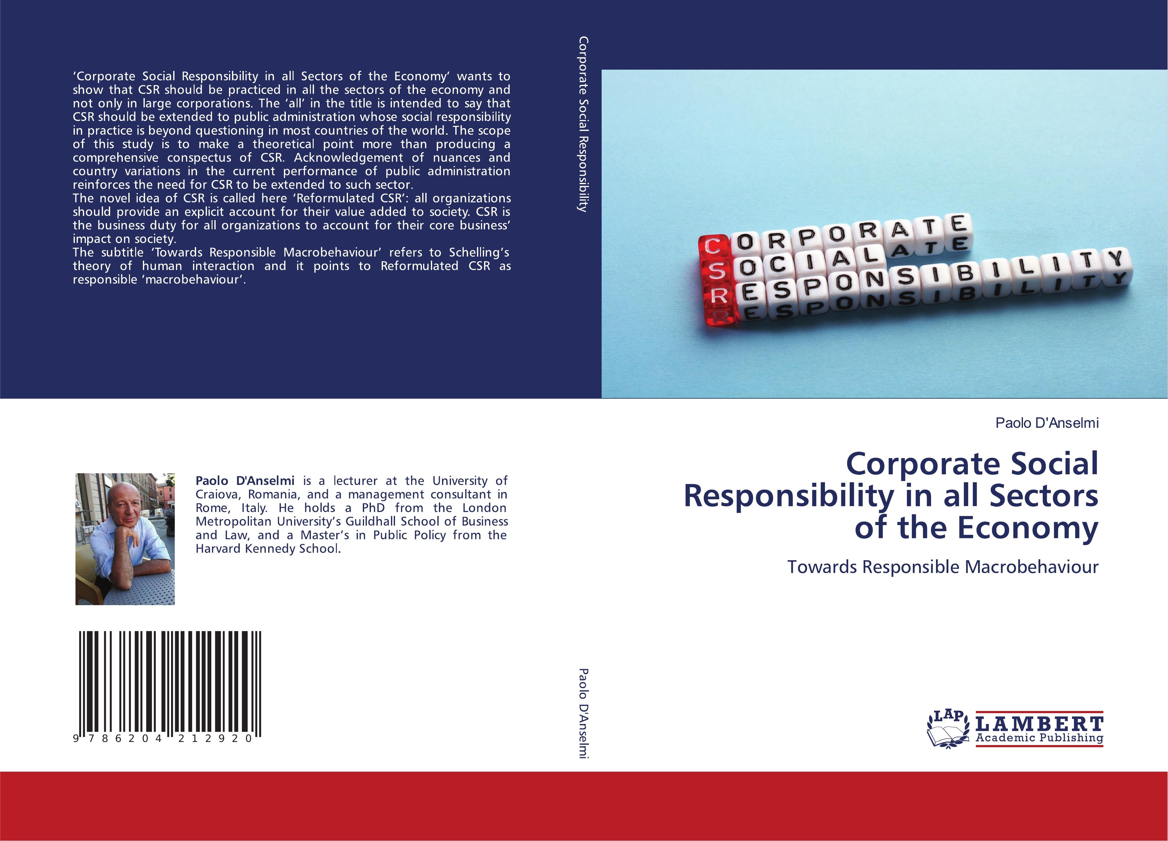 Vorderes Coverbild Corporate Social Responsibility in all Sectors of the Economy