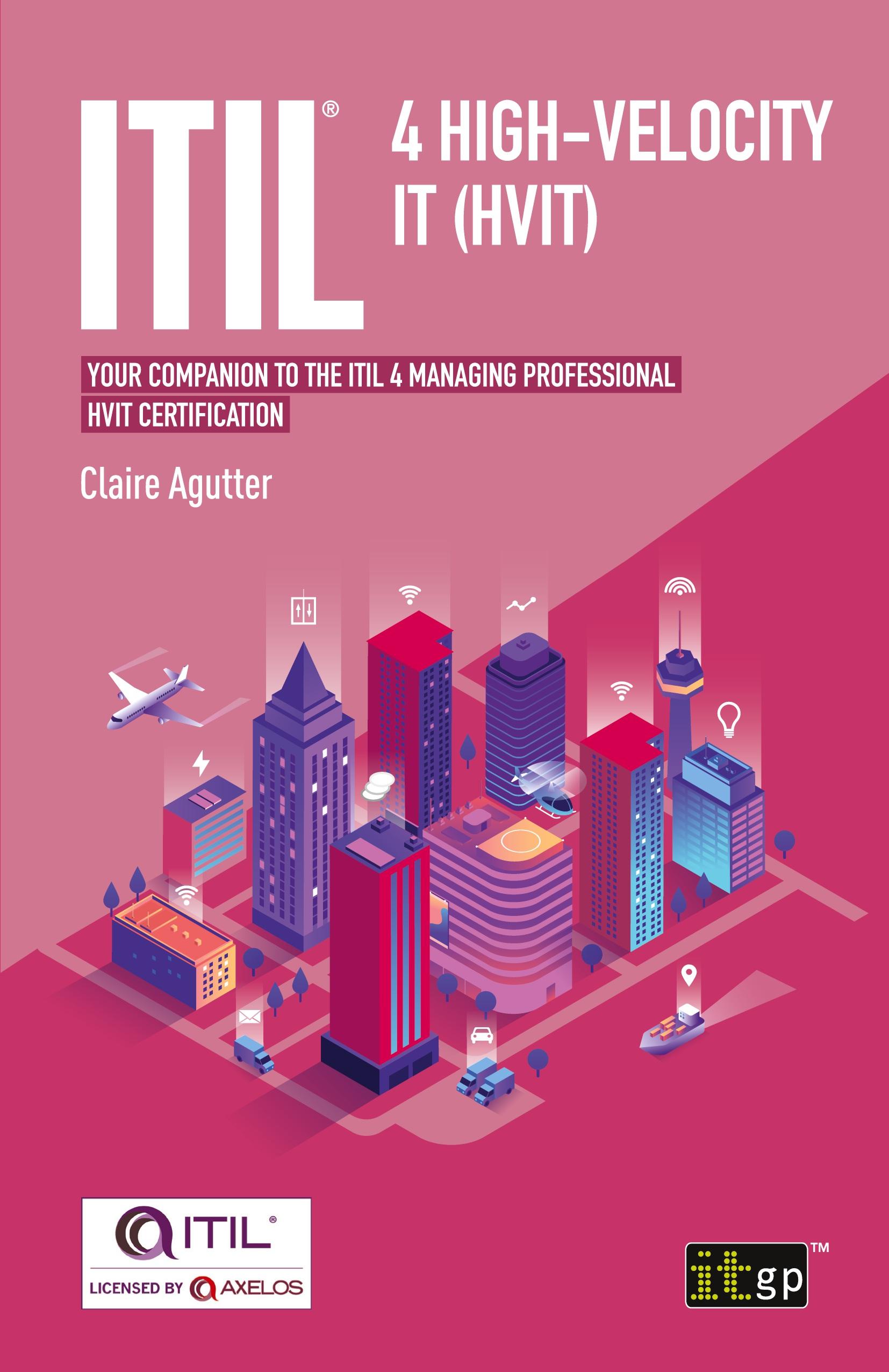 Vorderes Coverbild ITIL® 4 High-velocity IT (HVIT)