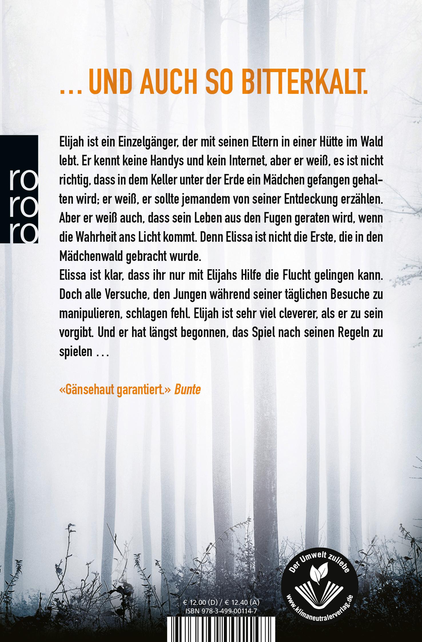 Rückseitencover Der Mädchenwald