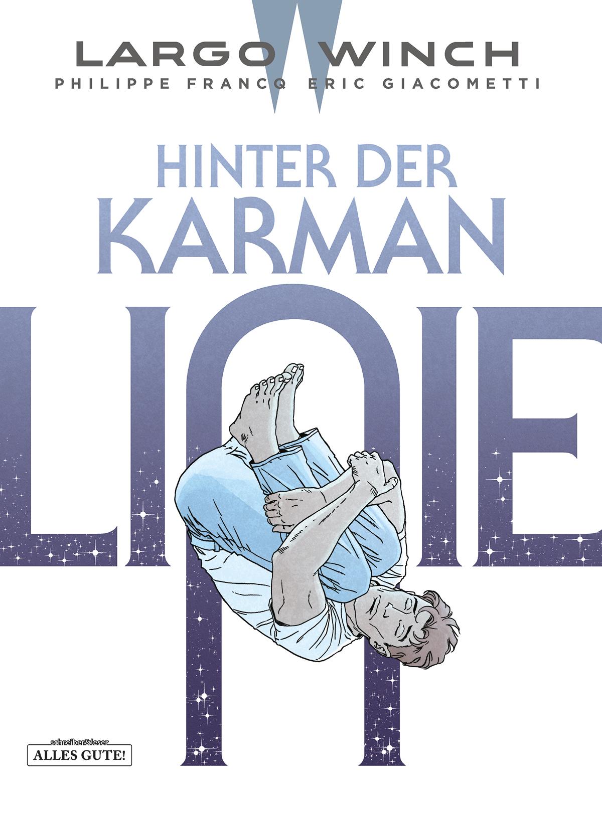 Vorderes Coverbild Largo Winch 23. Hinter der Karman-Linie